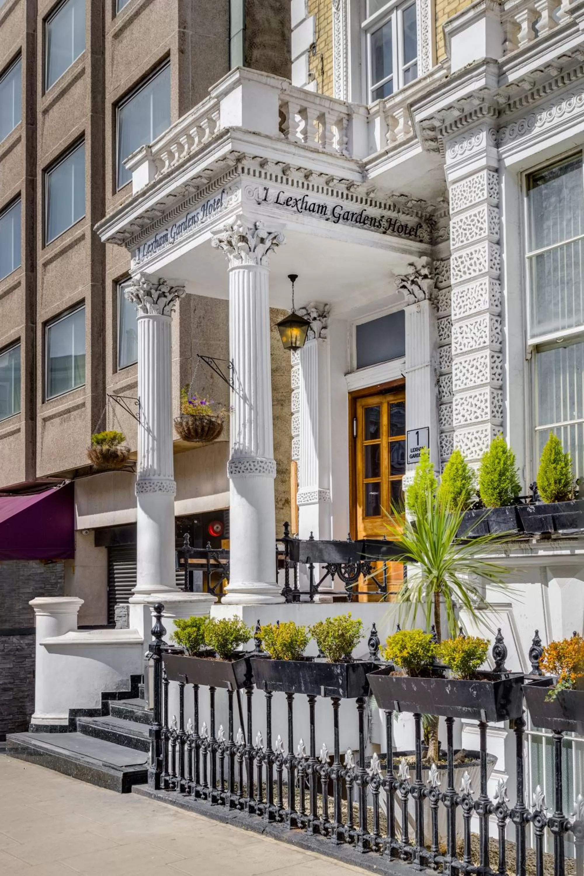 Property building in 1 Lexham Gardens Hotel