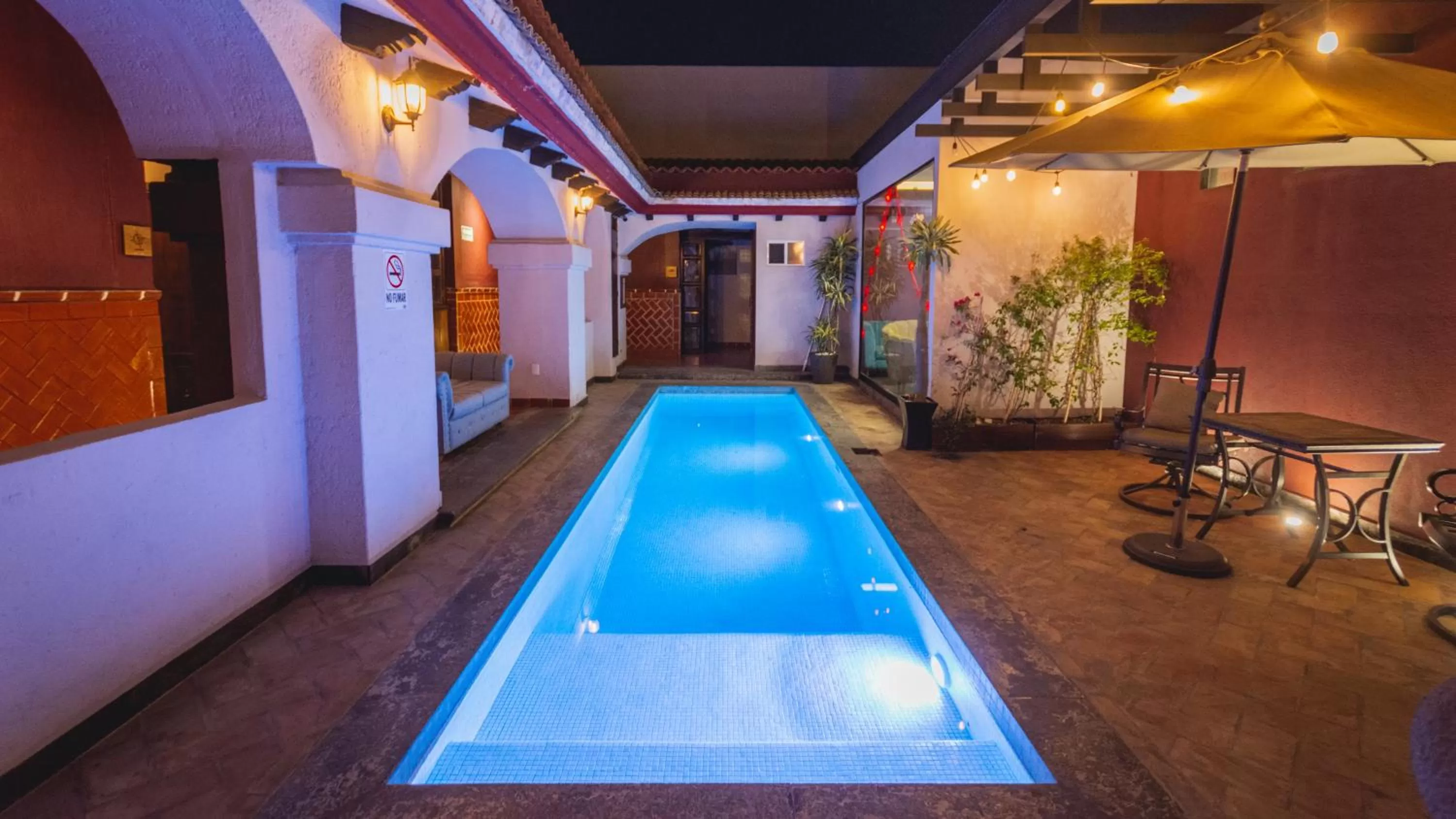 Swimming pool in Casa Eva Hotel Boutique & Spa