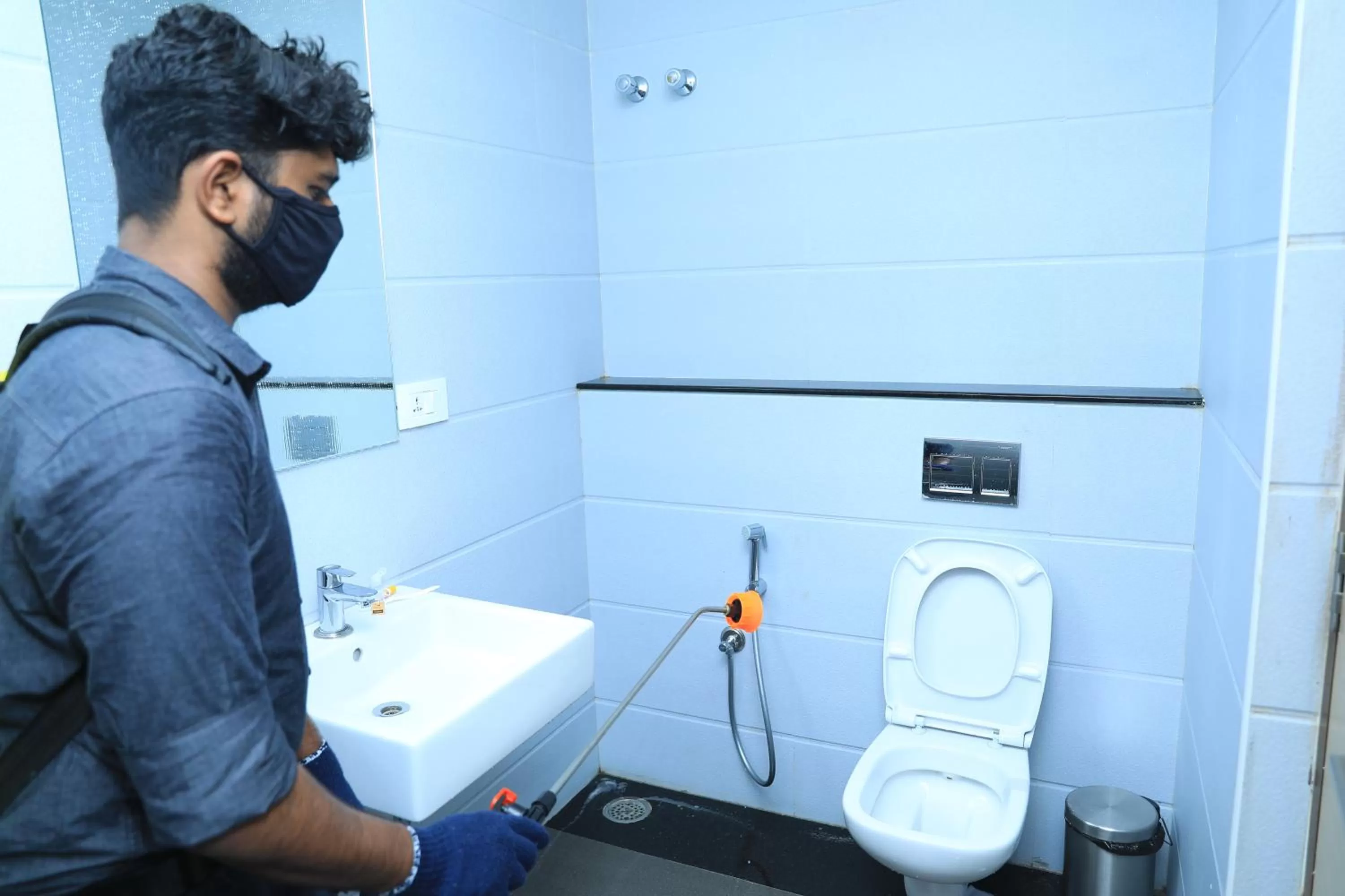 Bathroom in Laya Regency