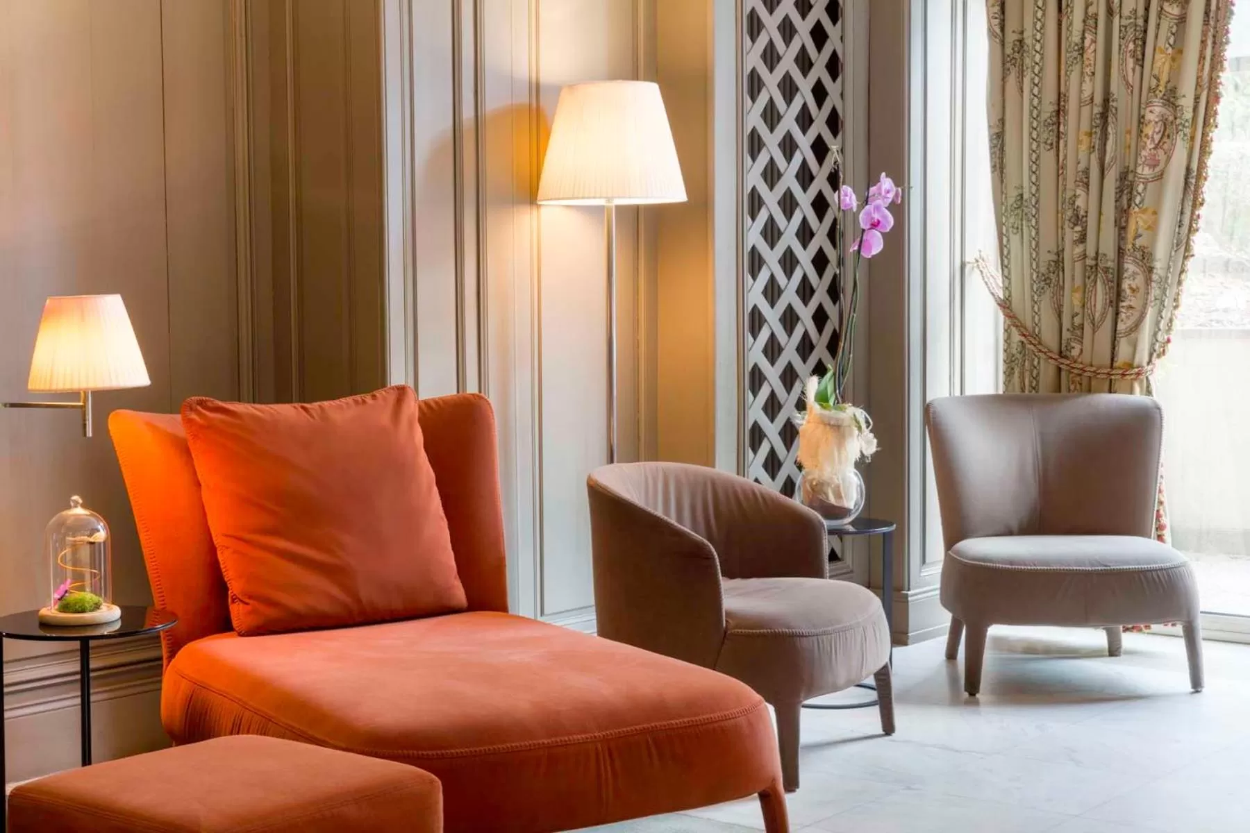 Lobby or reception in Hôtel Régent Contades