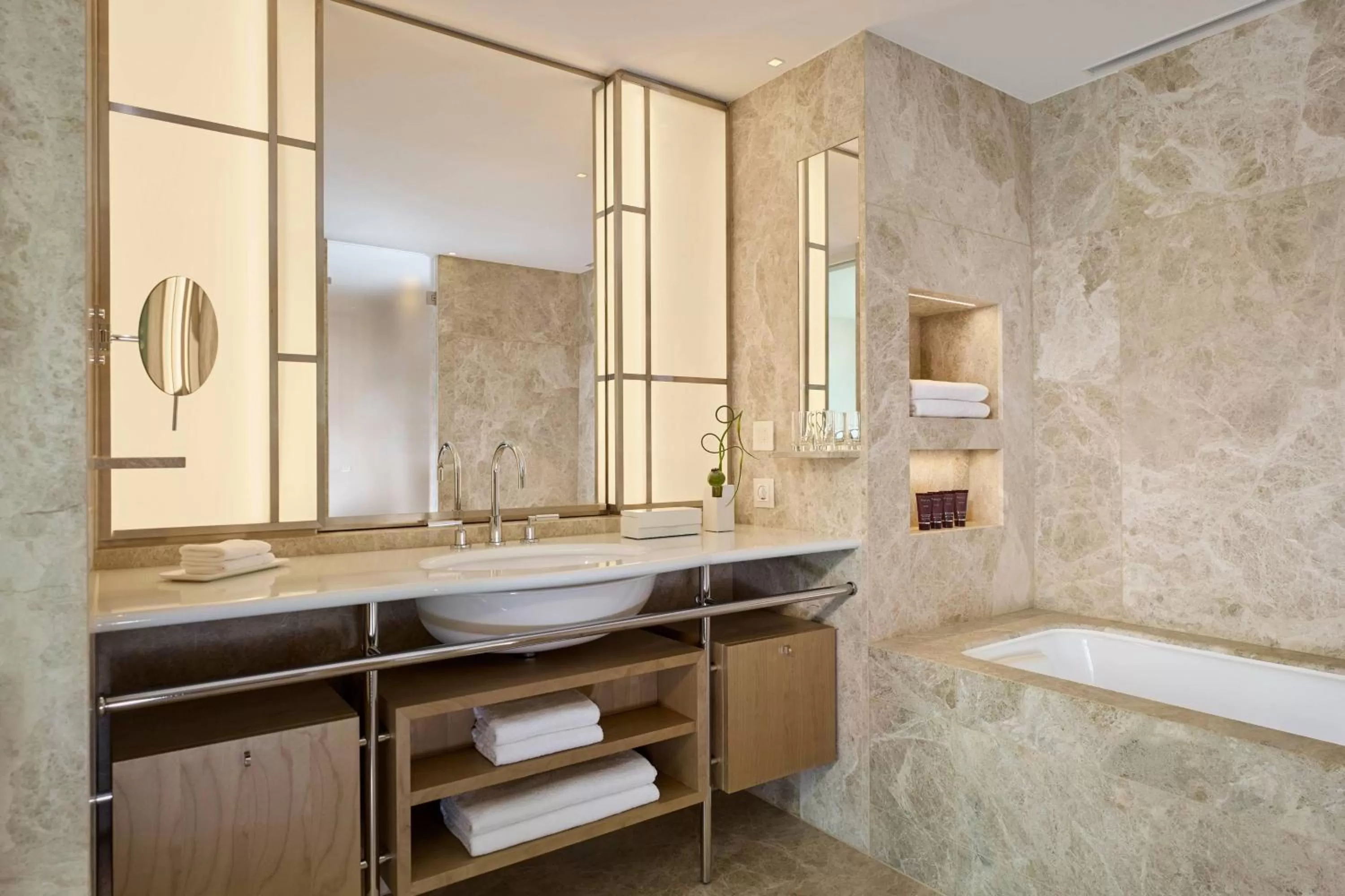 Bathroom in The Ritz-Carlton, Wolfsburg