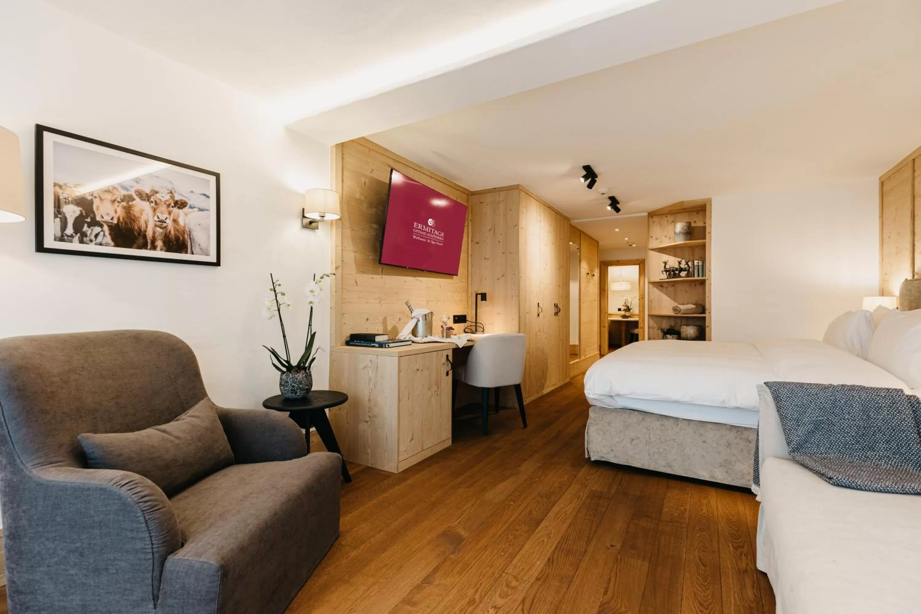 Bedroom, Bed in ERMITAGE Wellness- & Spa-Hotel