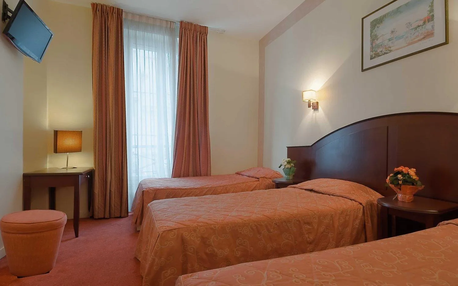 Bed in Hotel Le Faubourg Opera