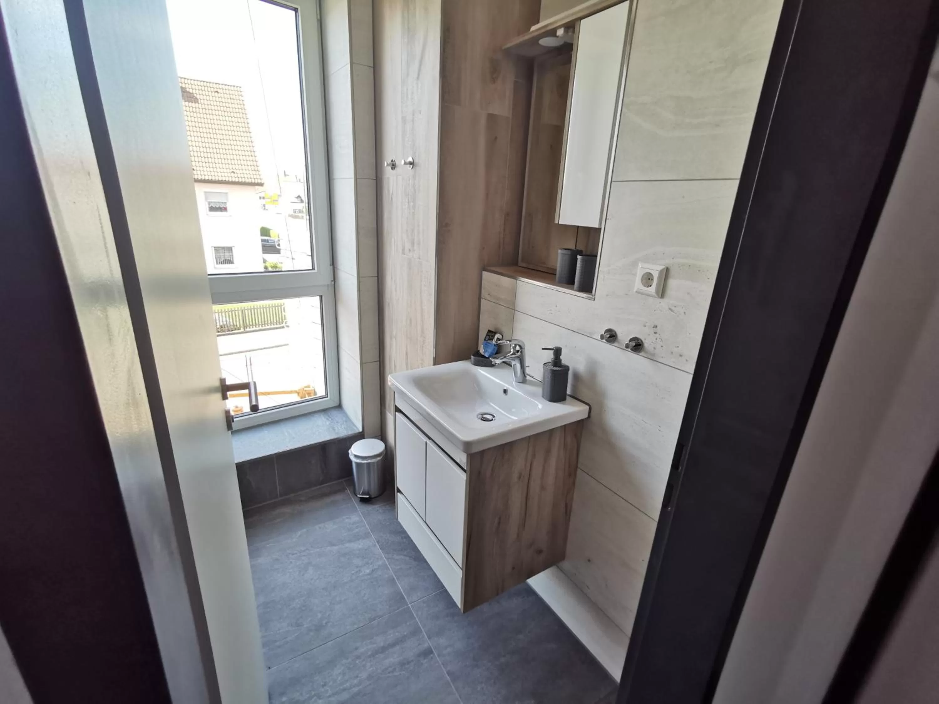 Bathroom in HP Apartments