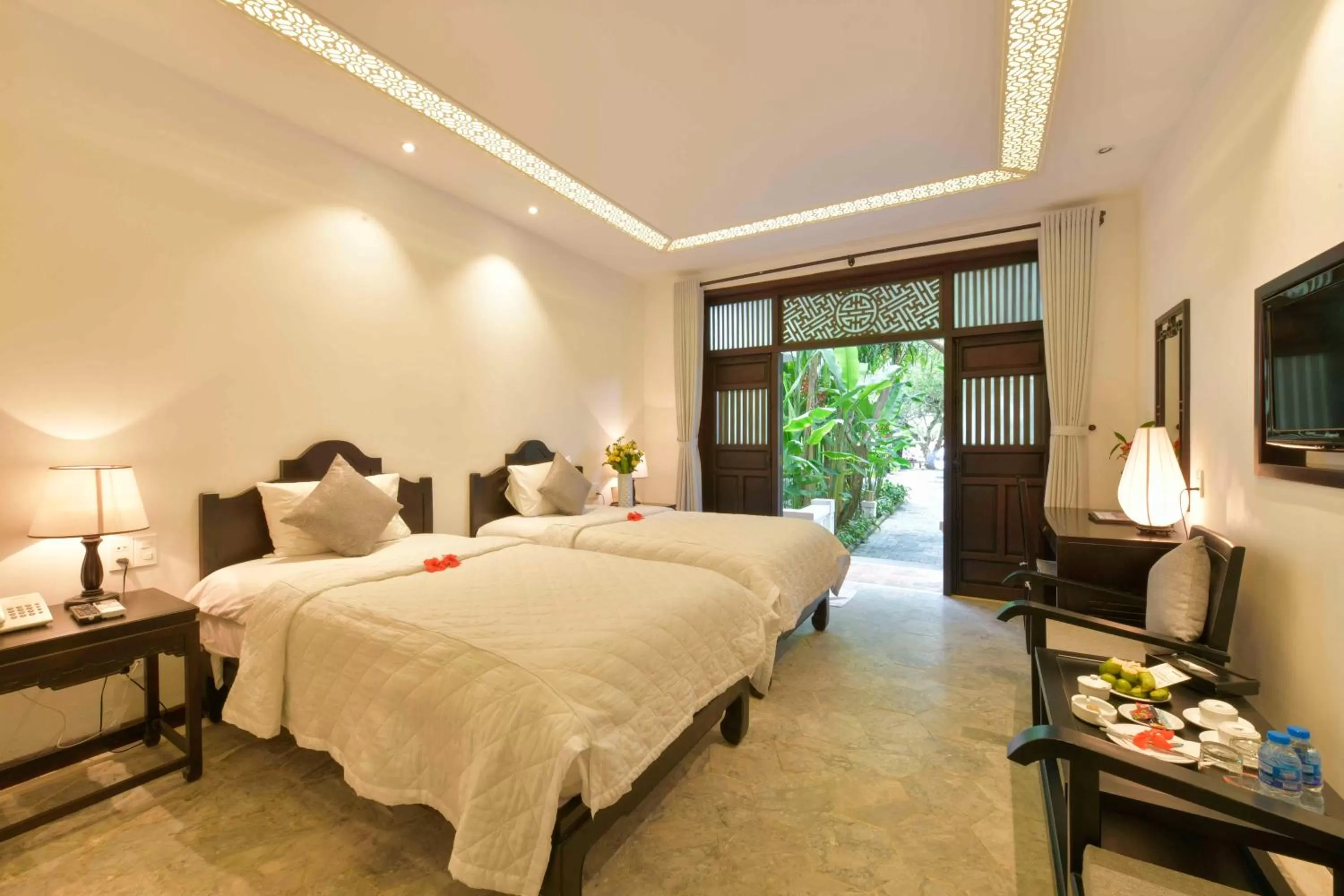 Double or Twin Room with Garden View in Hoi An Ancient House Resort & Spa