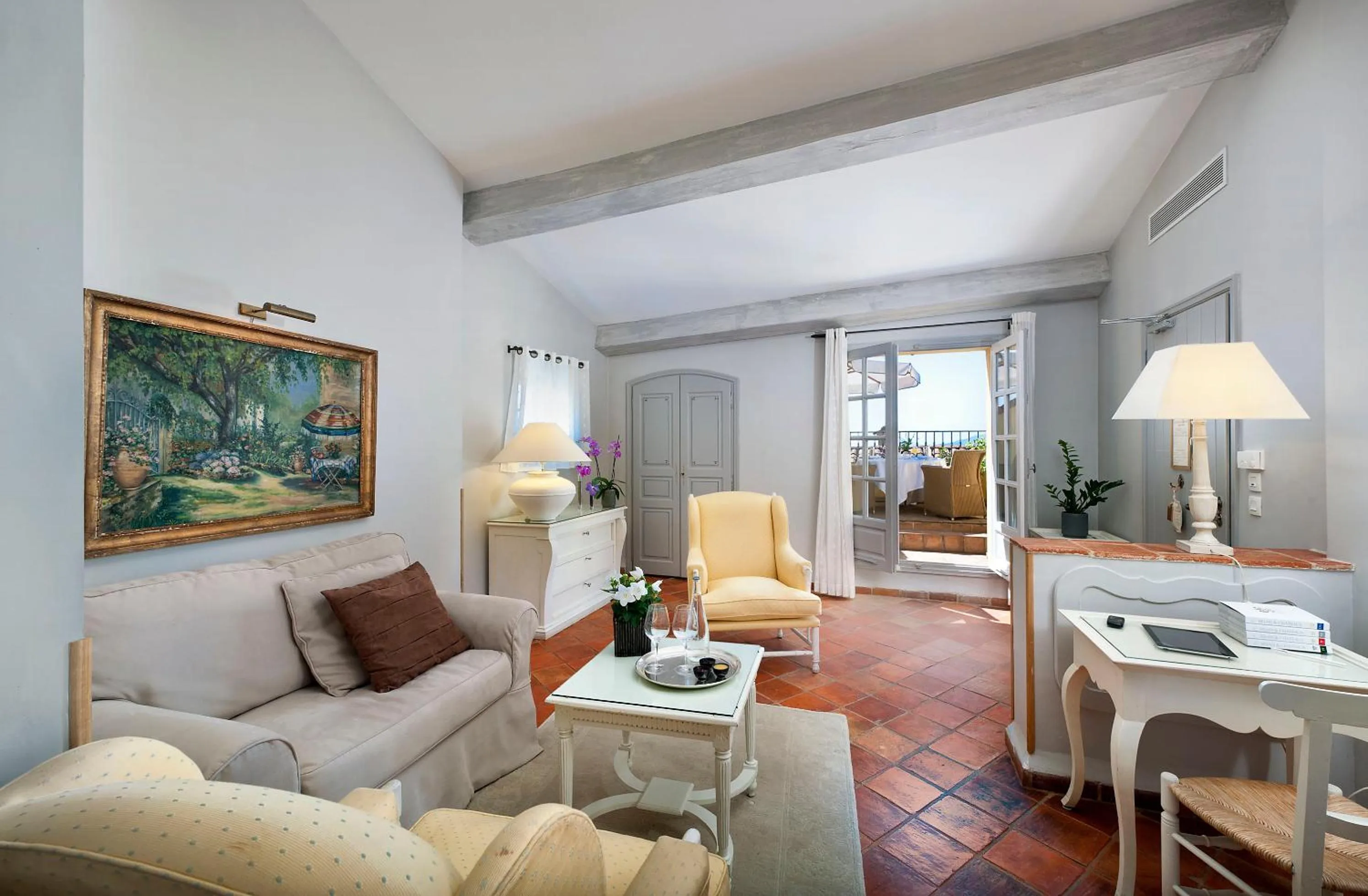 Balcony/Terrace in Bastide Saint Antoine - Relais & Châteaux