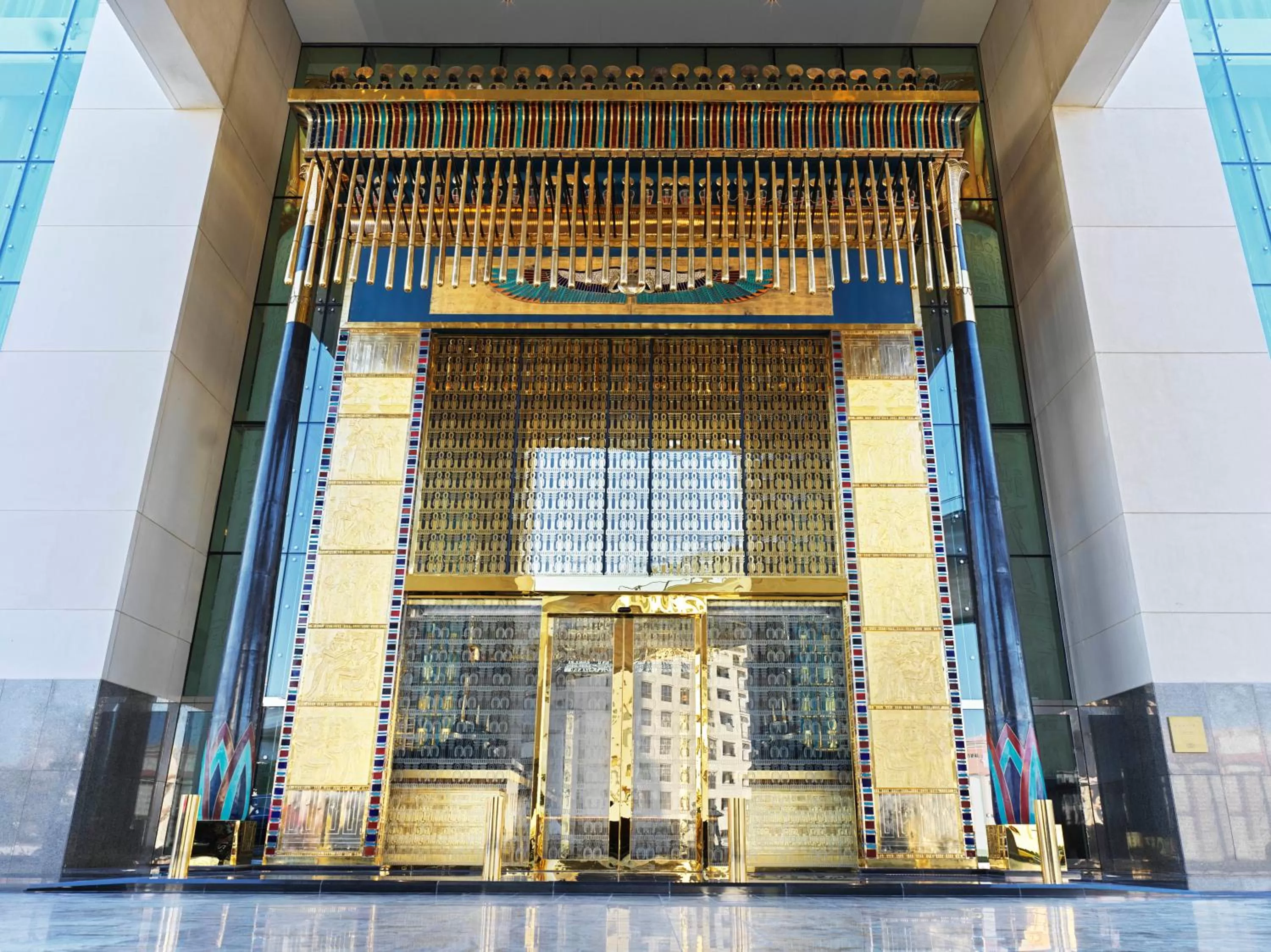 Facade/entrance in Sofitel Dubai The Obelisk