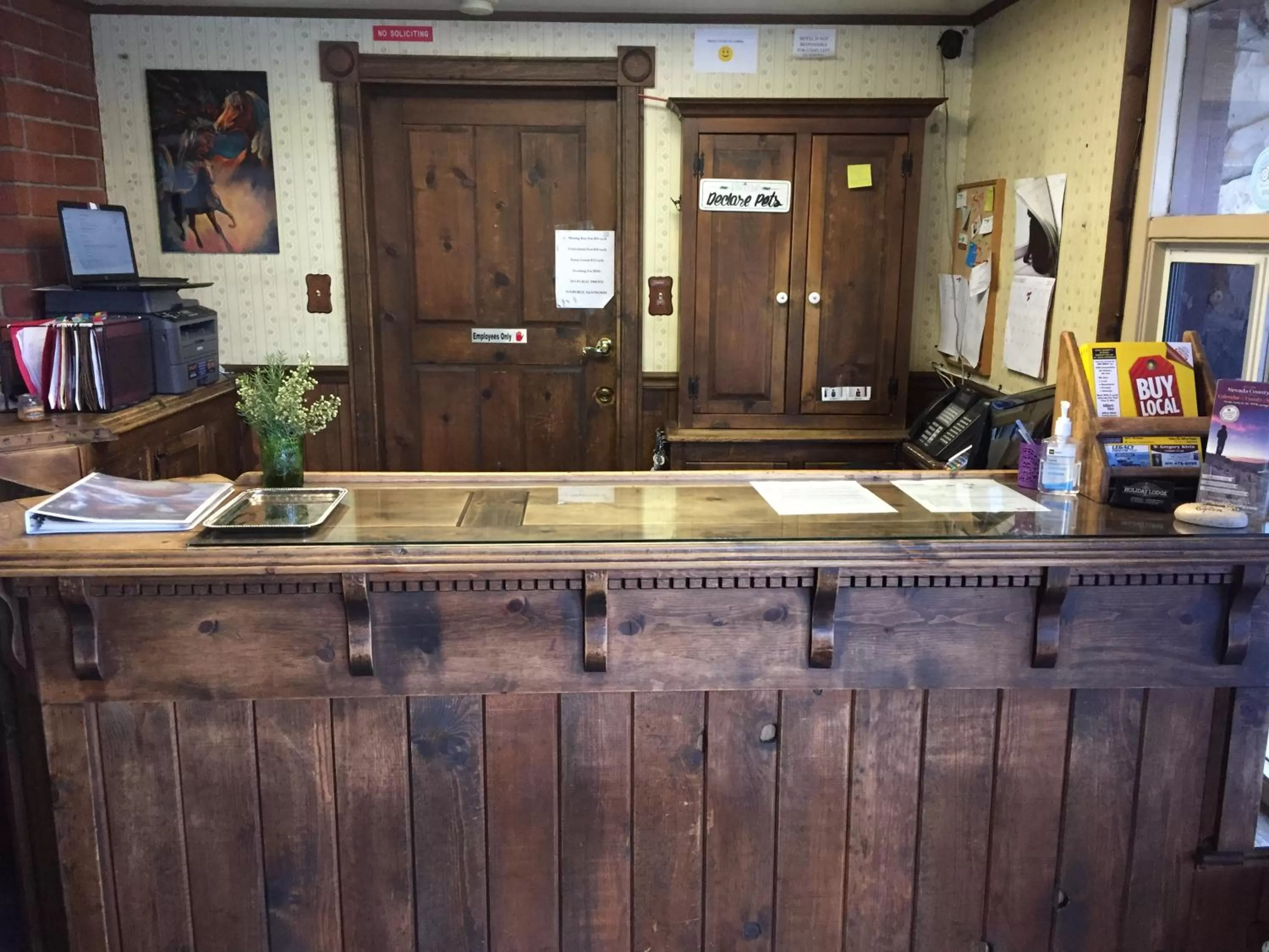 Lobby or reception in Holiday Lodge