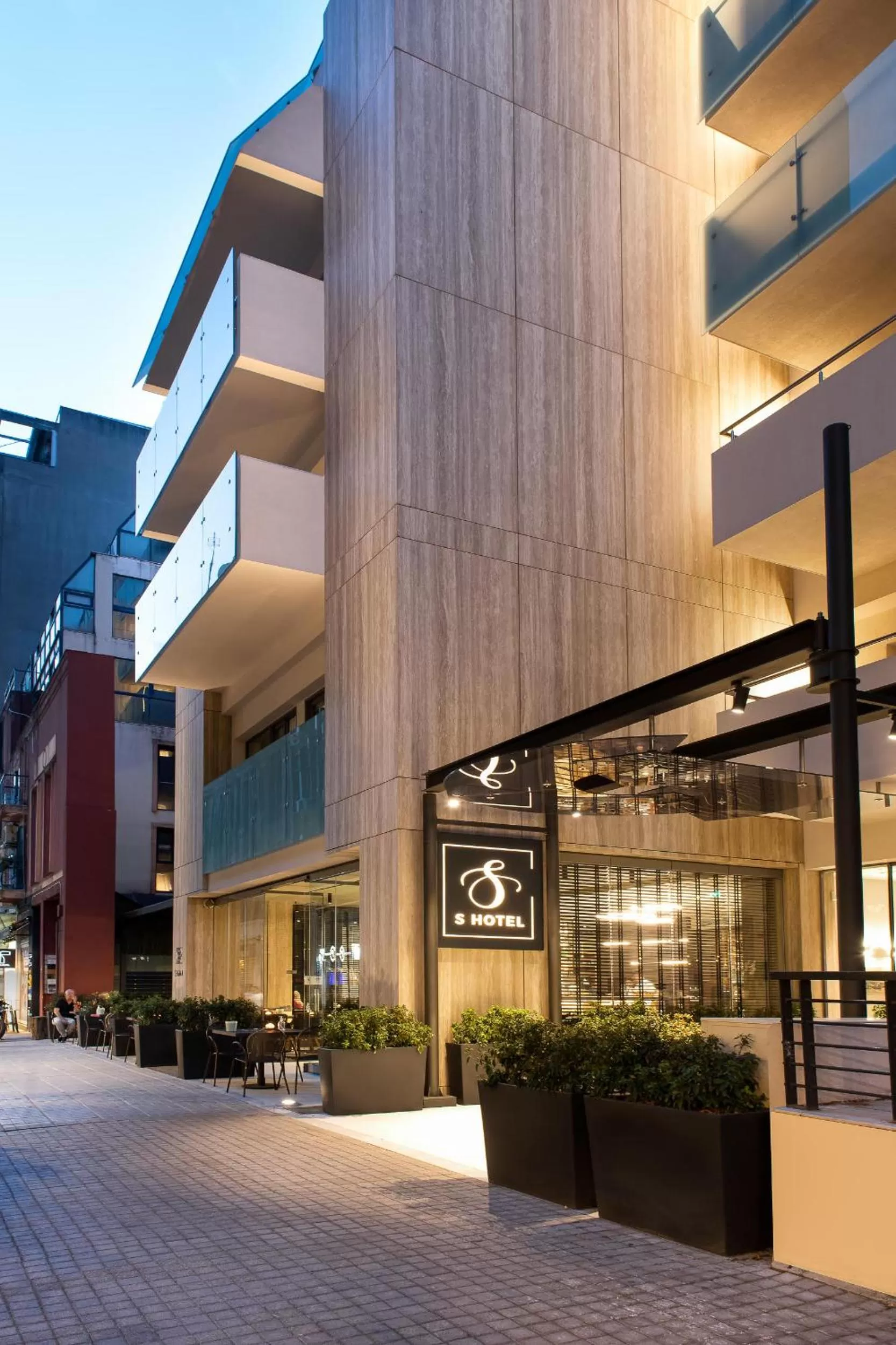 Facade/entrance in S Hotel Boutique Thessaloniki