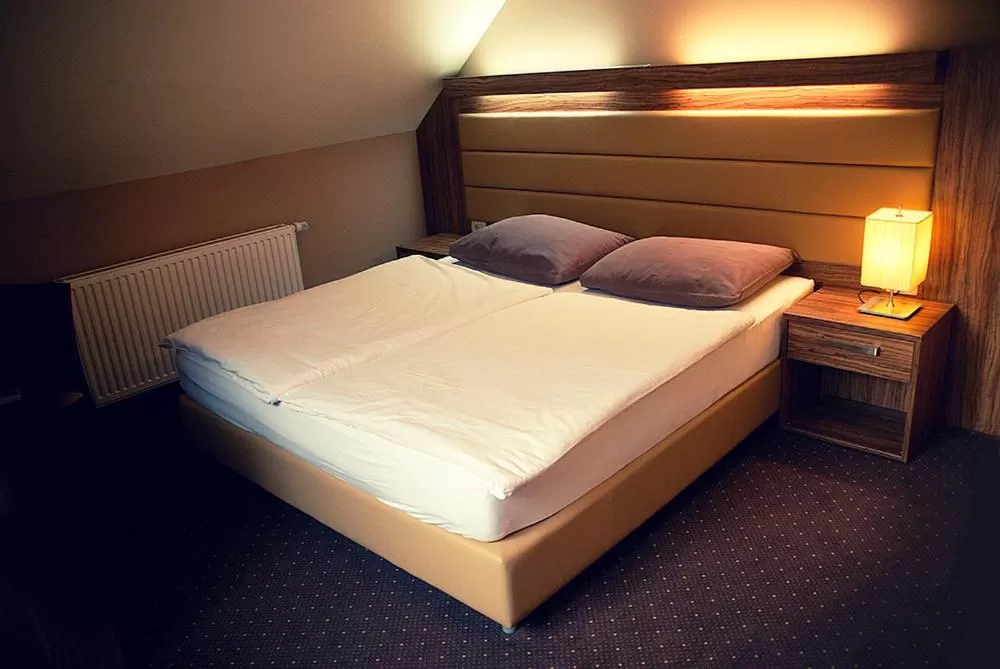 Bed in Hotel Opara