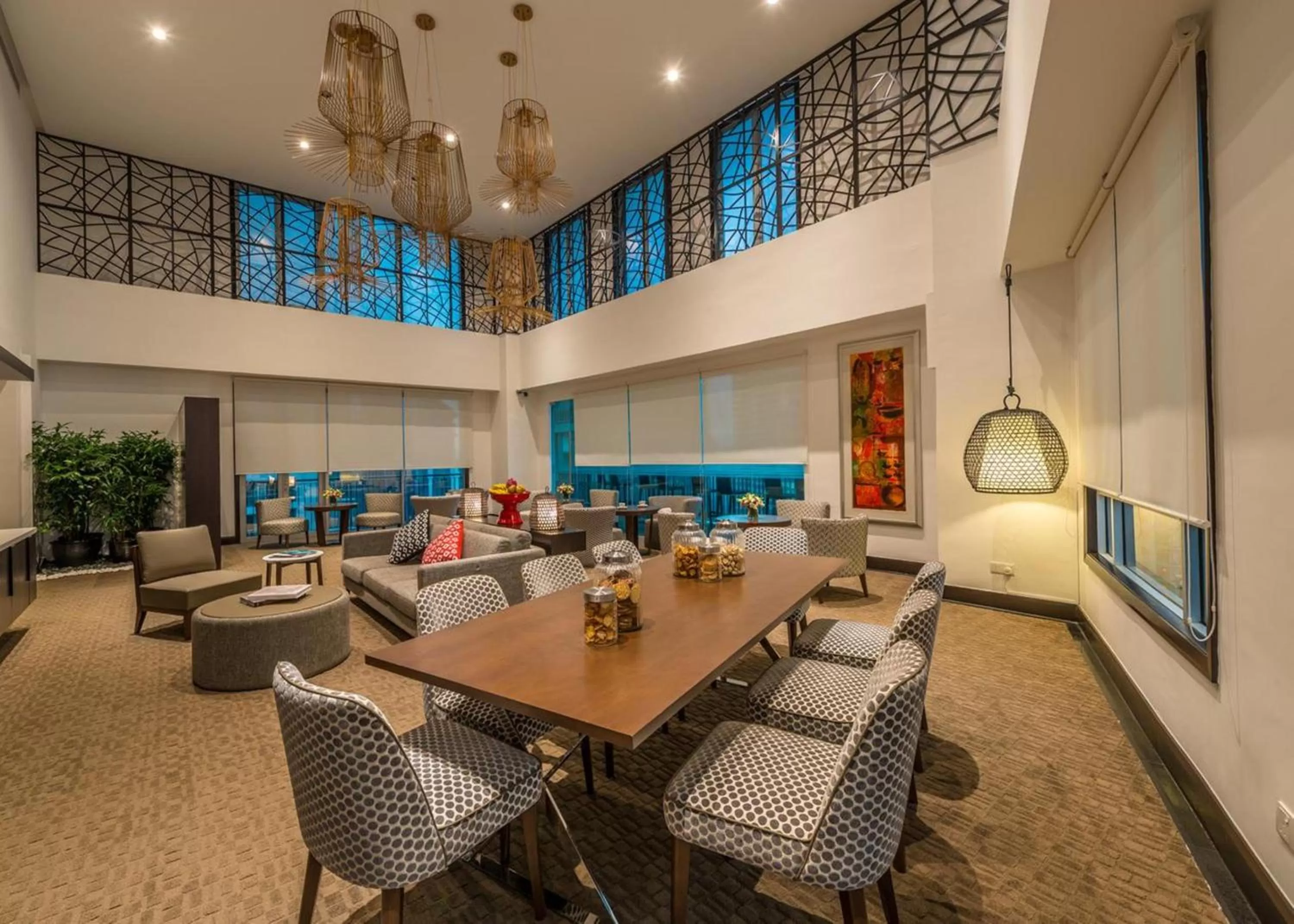 Communal lounge/ TV room in Ascott Kuala Lumpur