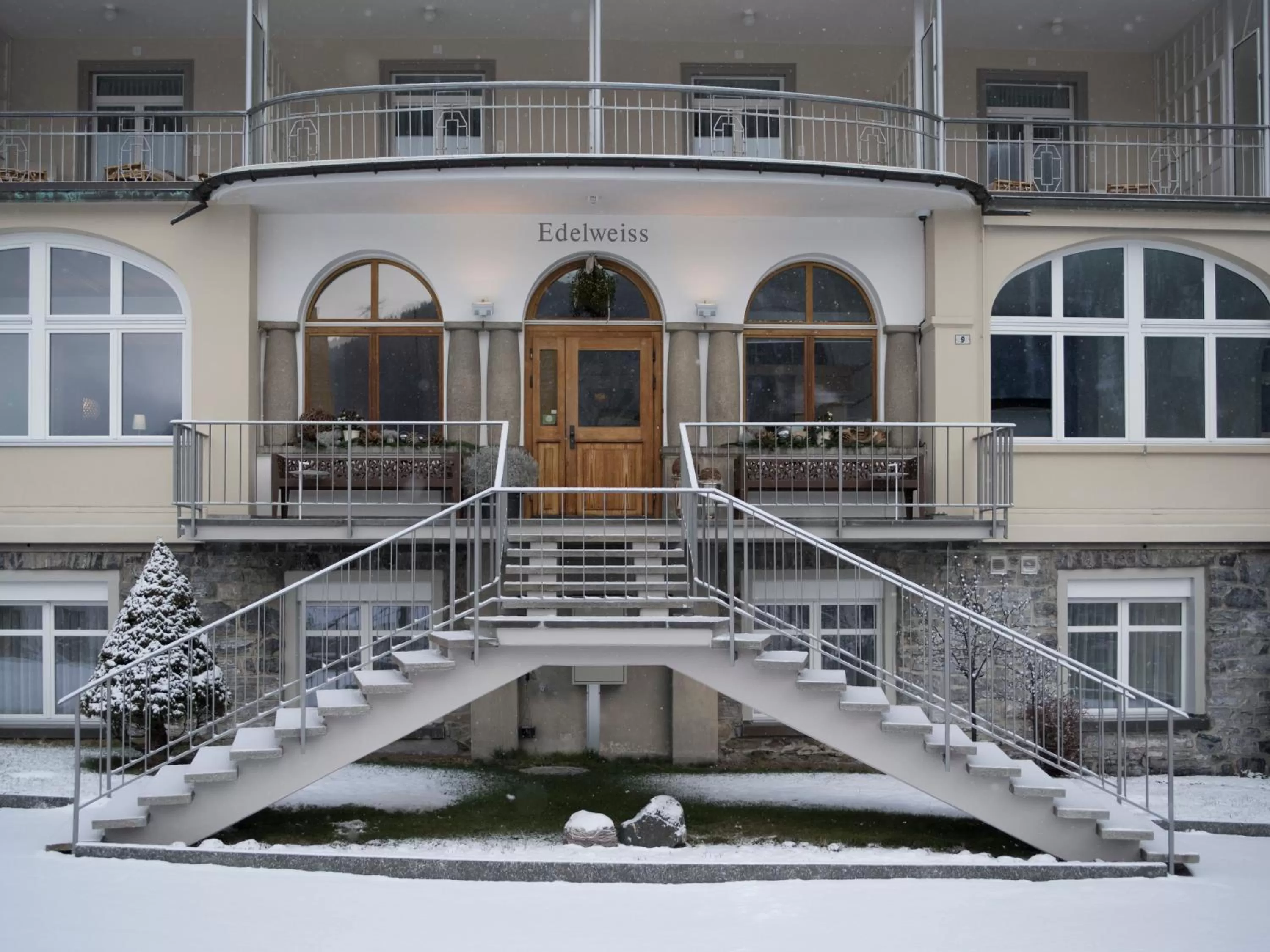 Property building in Hotel Edelweiss