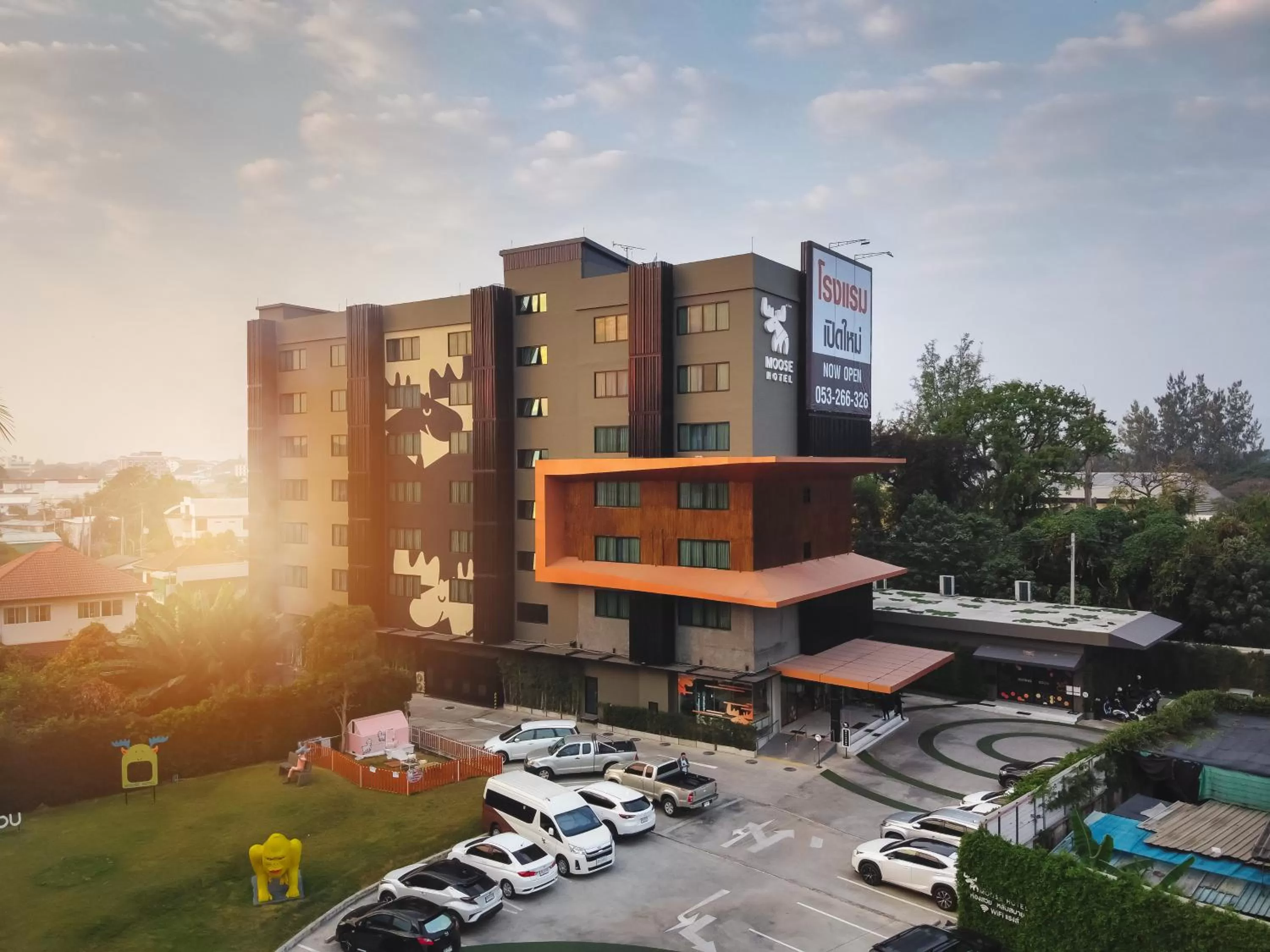 Property building in Moose Hotel Chiangmai