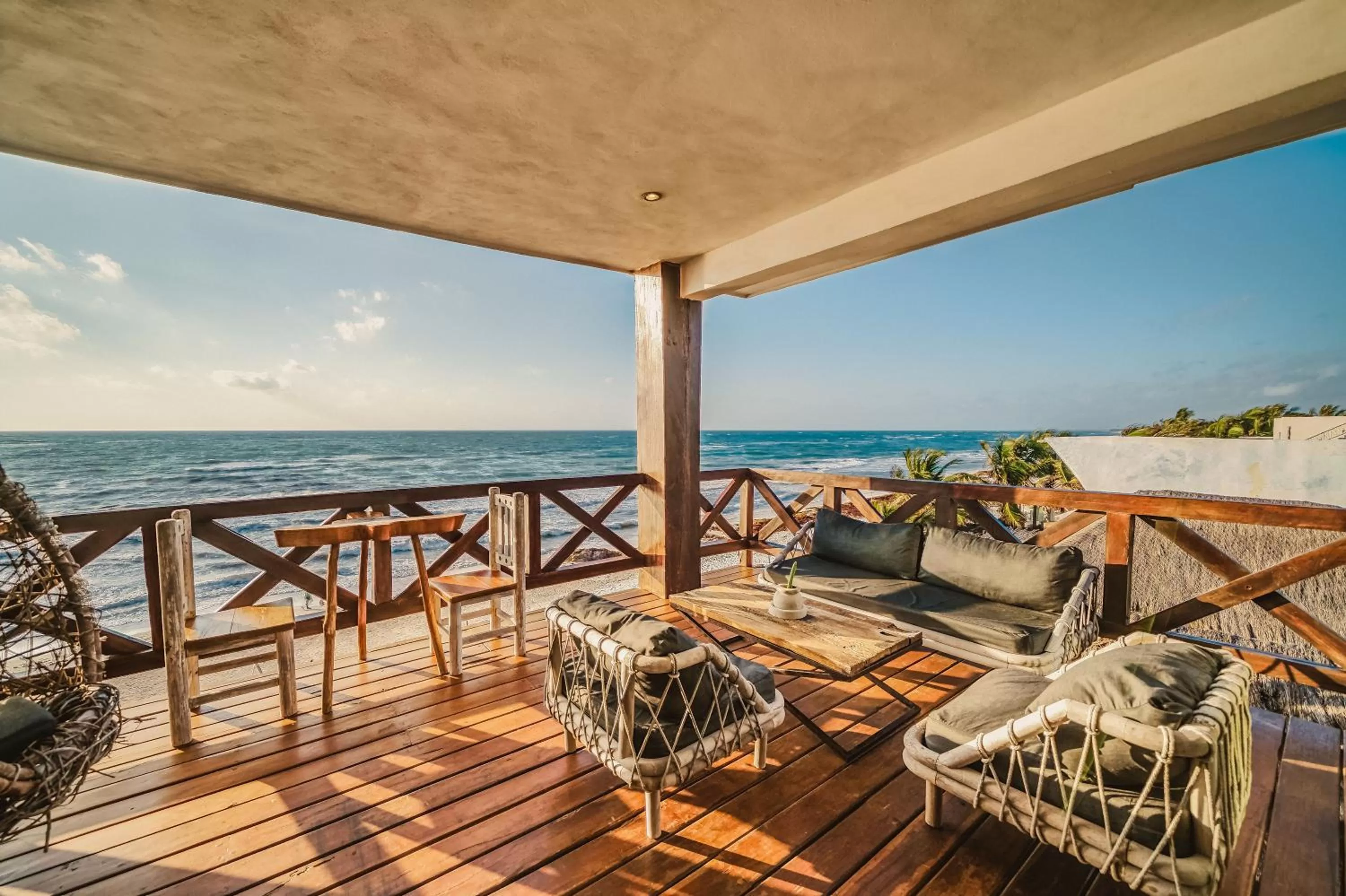 Balcony/Terrace in Hotelito Azul