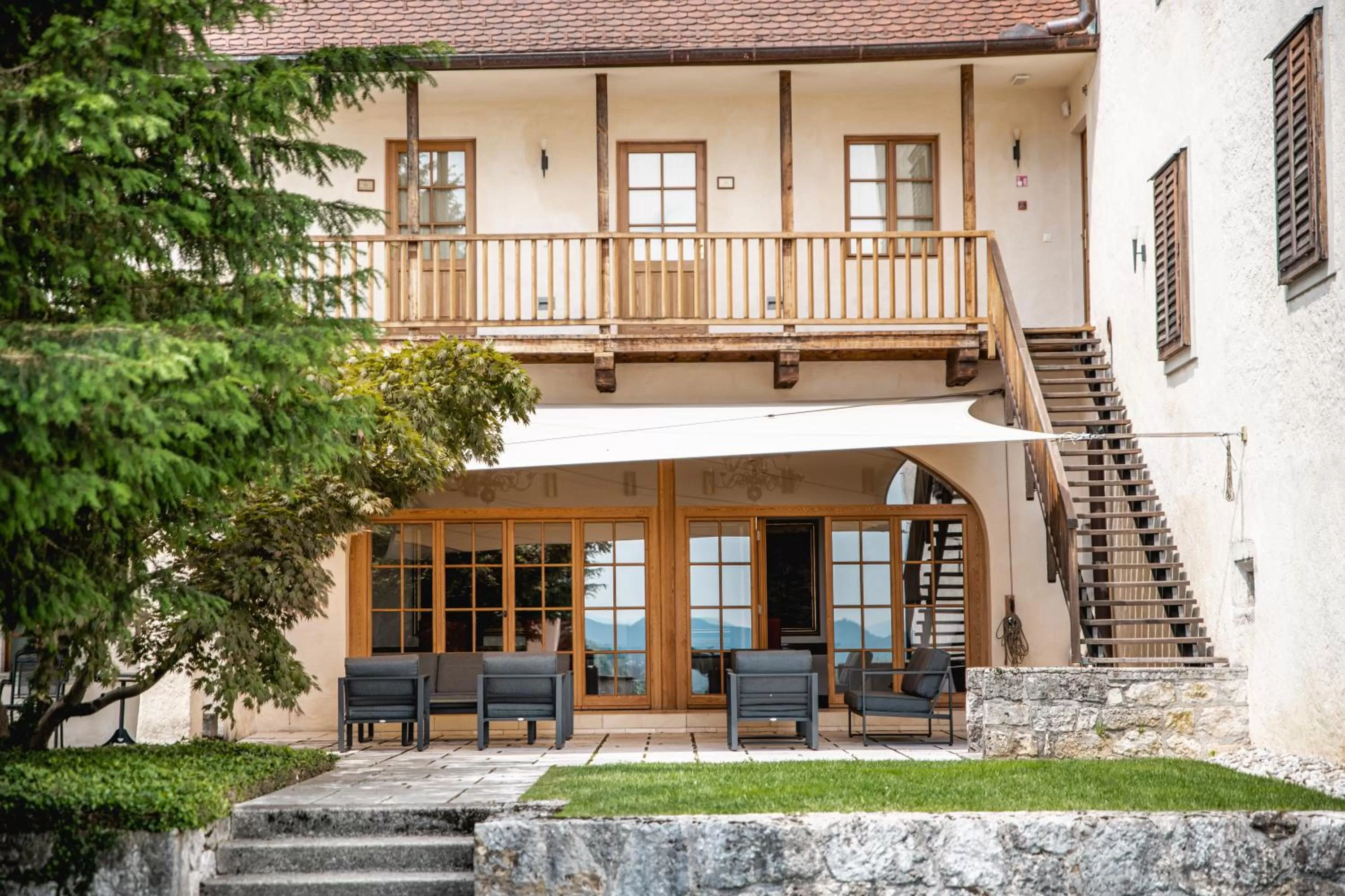 Garden in Grad Strmol