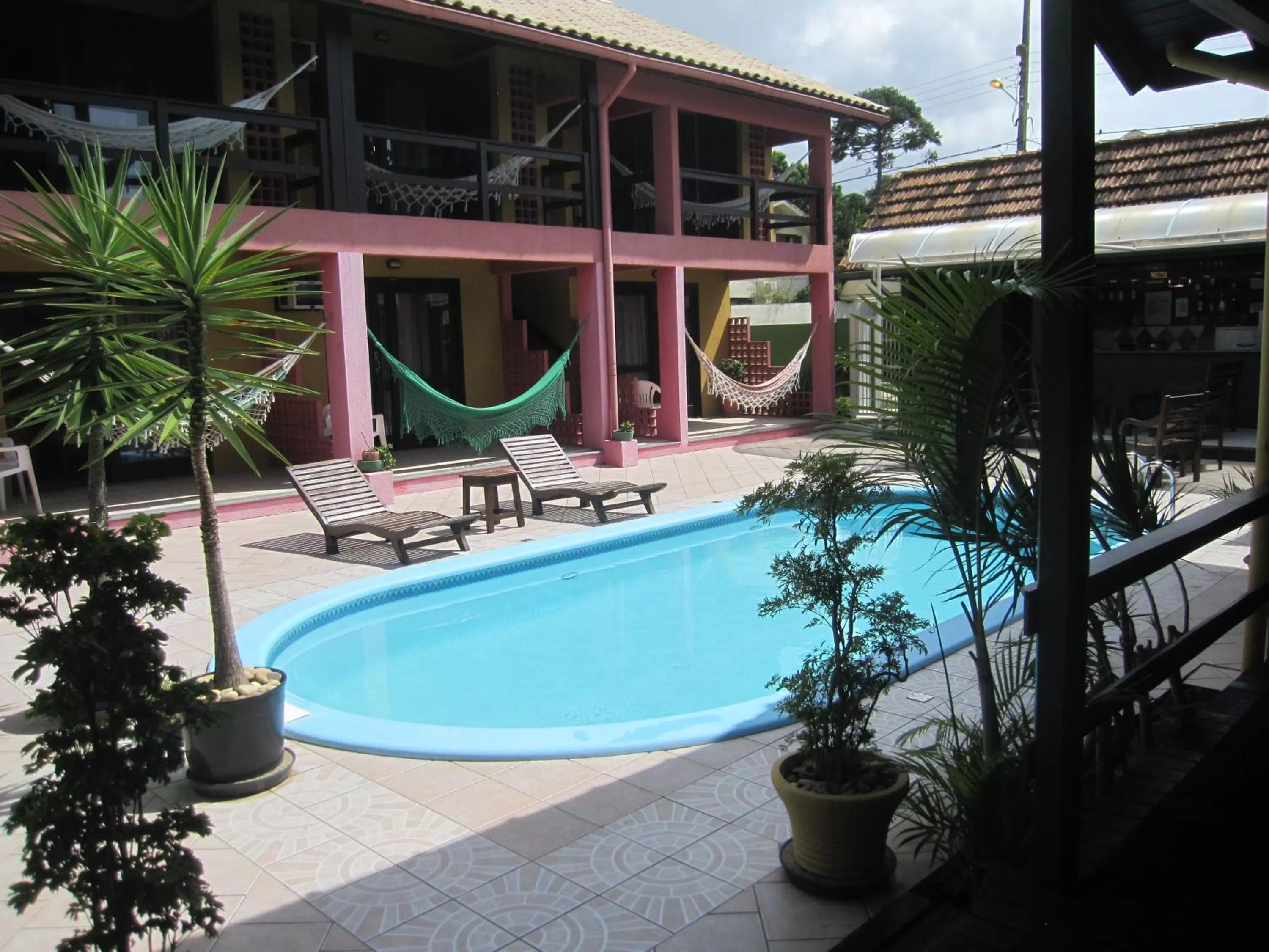 Swimming pool in Pousada Vento Sul