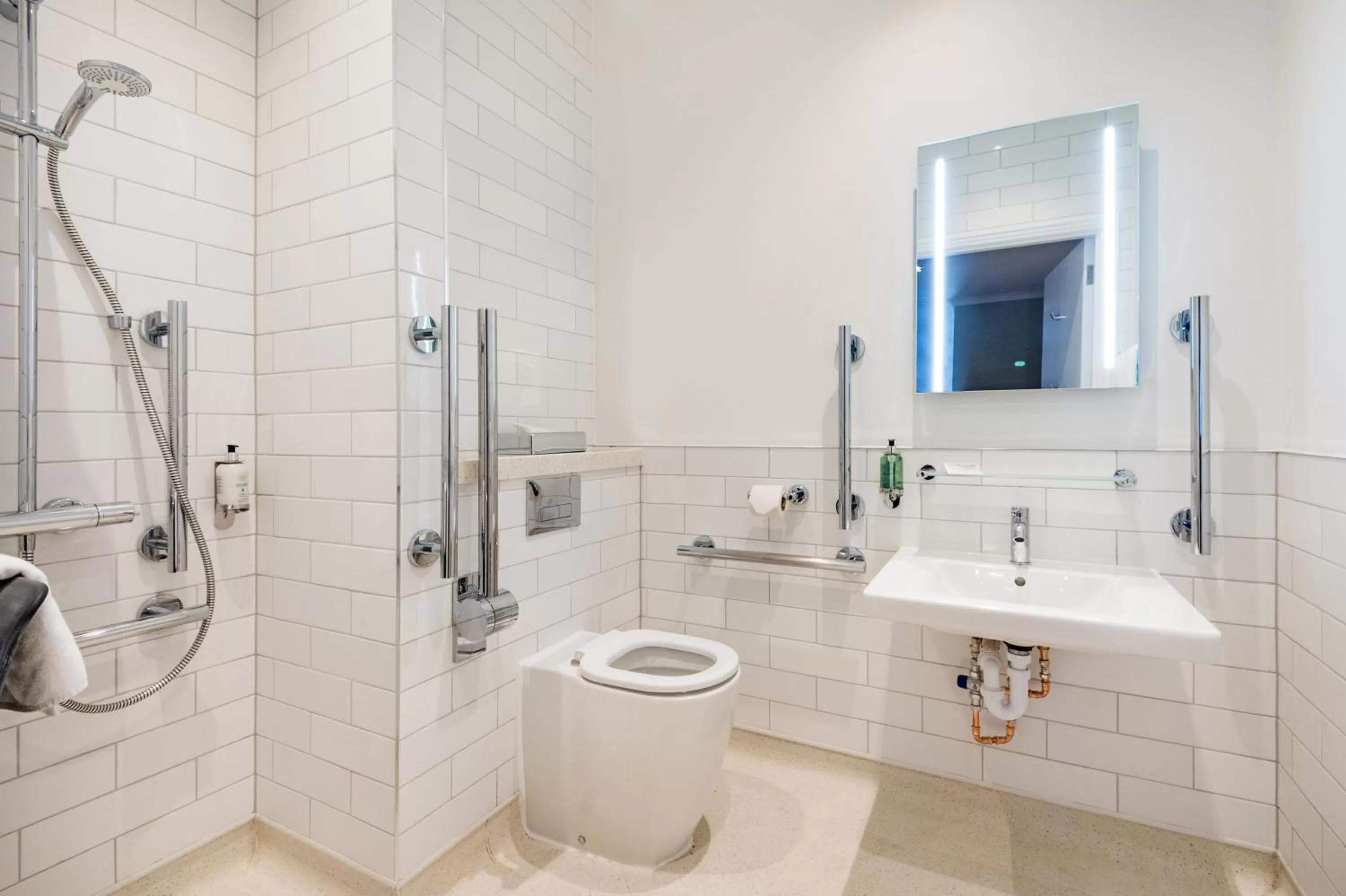 Shower, Bathroom in Toby Carvery Edinburgh West by Innkeeper's Collection