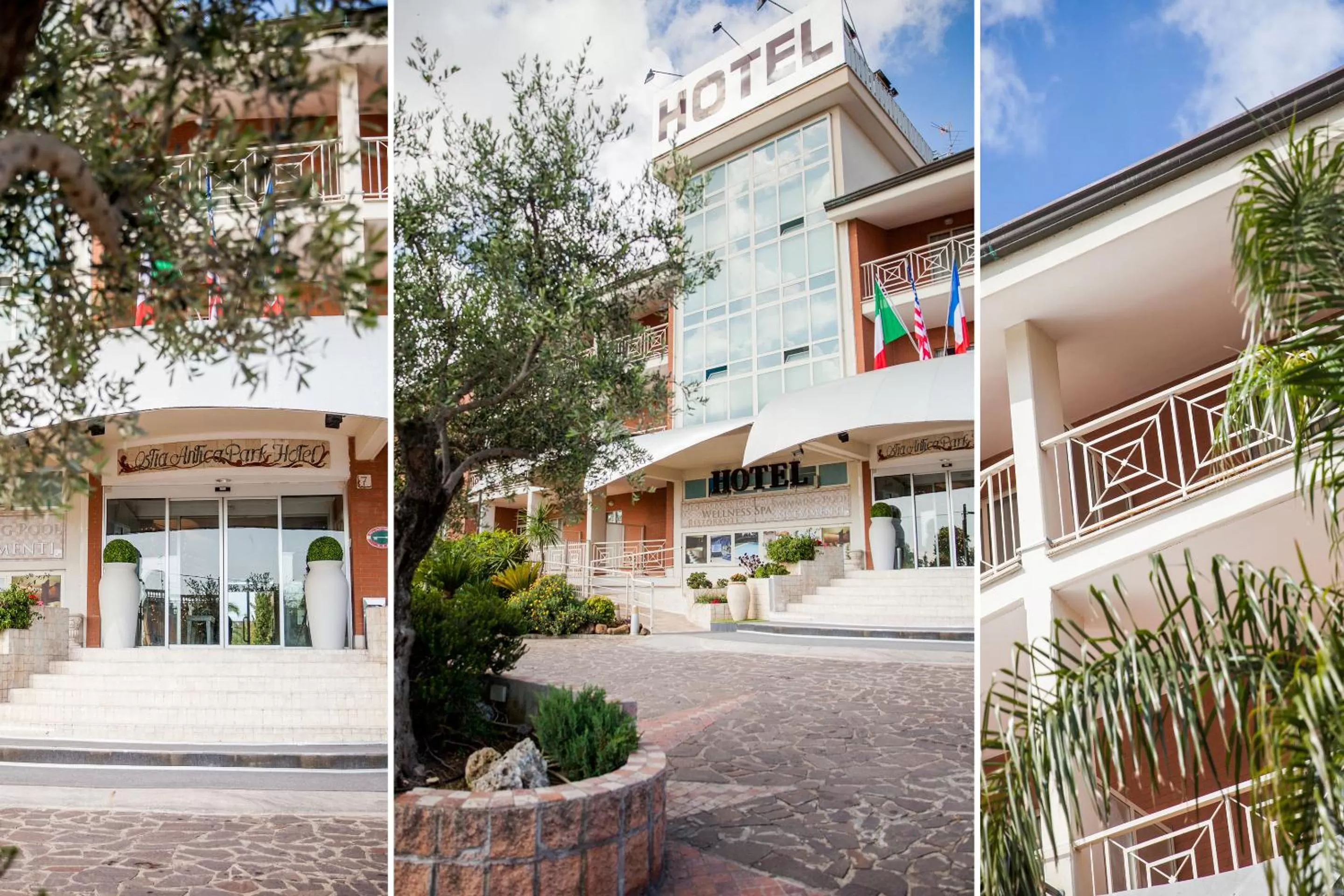 Facade/entrance in Ostia Antica Park Hotel & Spa
