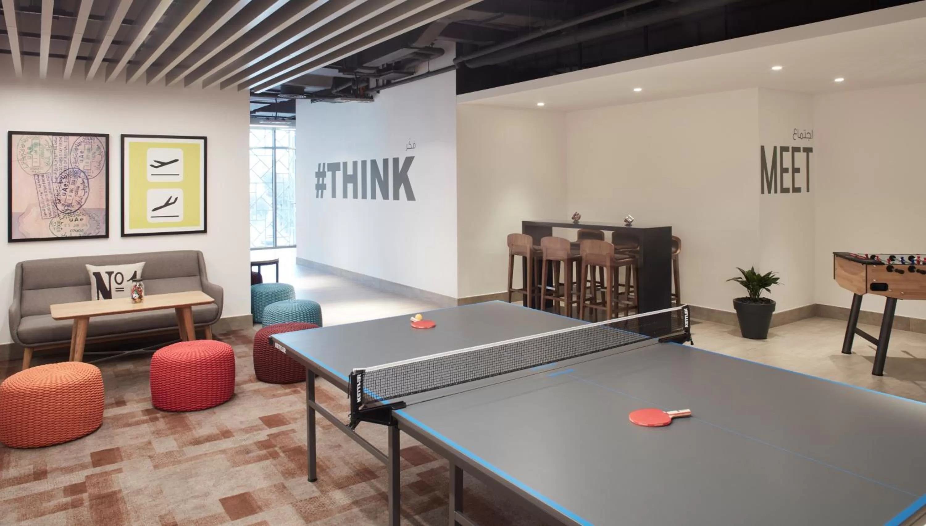 Table tennis in Rove Healthcare City - Bur Dubai