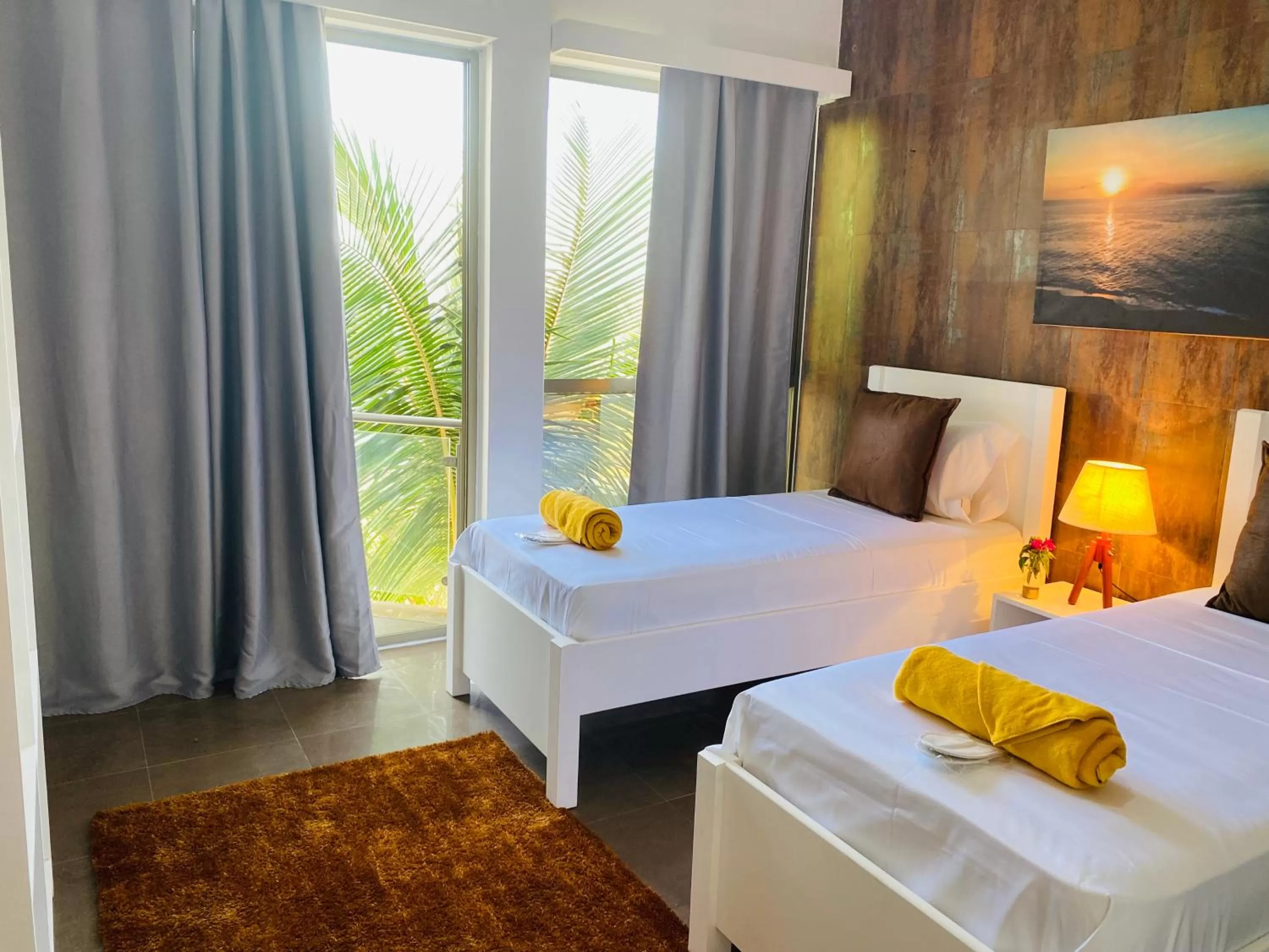 Bed in Fogo Boutique Hotel