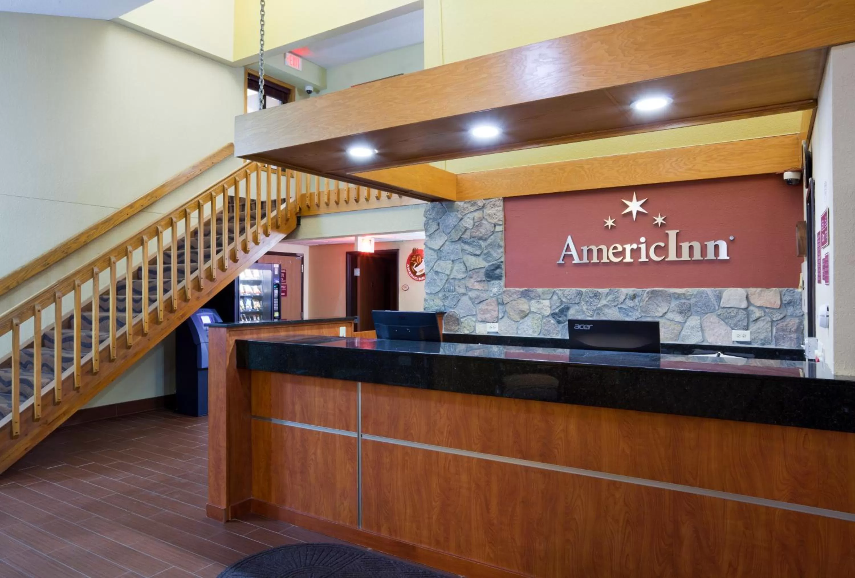 Lobby or reception in AmericInn by Wyndham Fargo West Acres