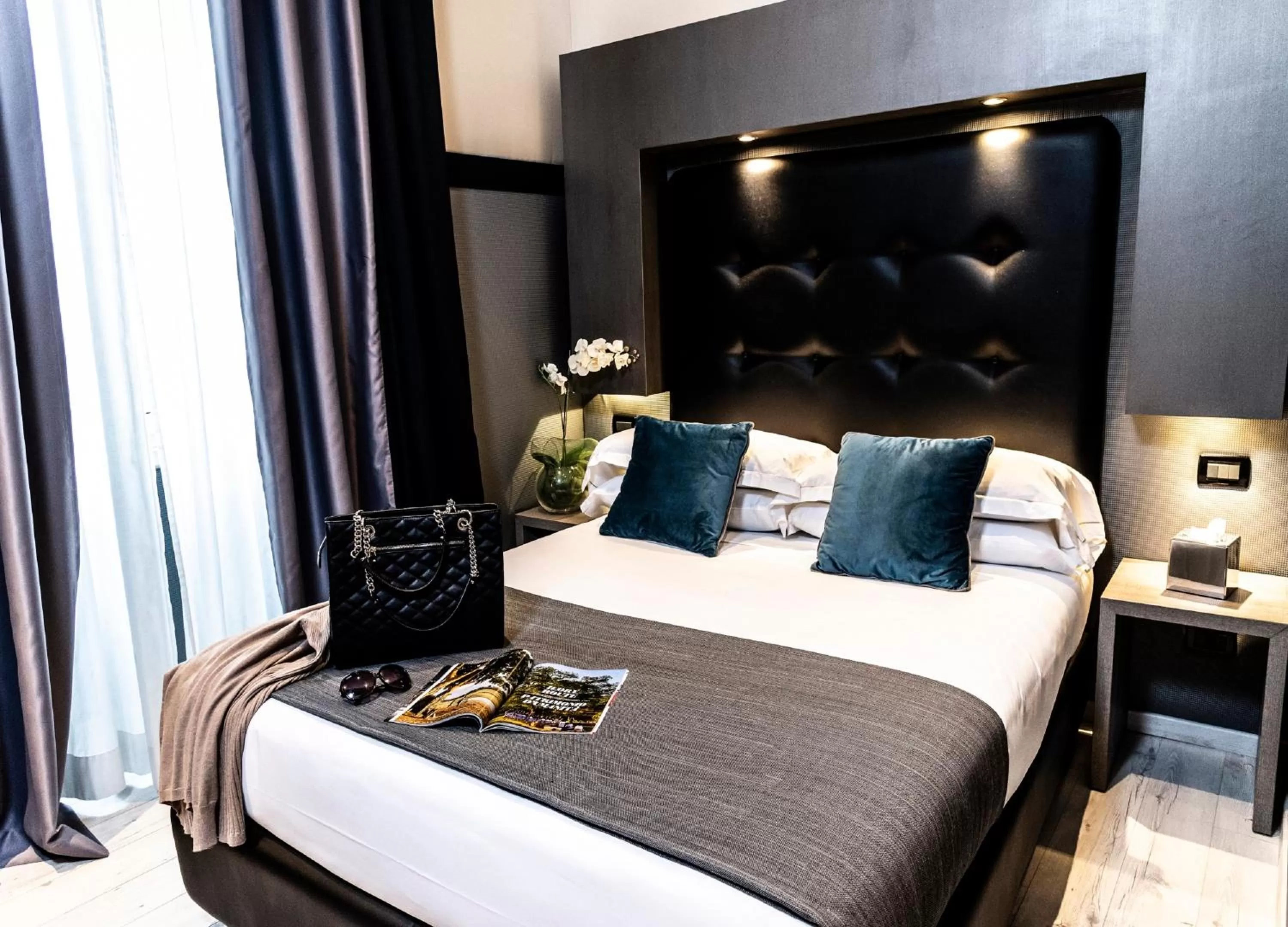 Bed in Dharma Style Hotel & Spa