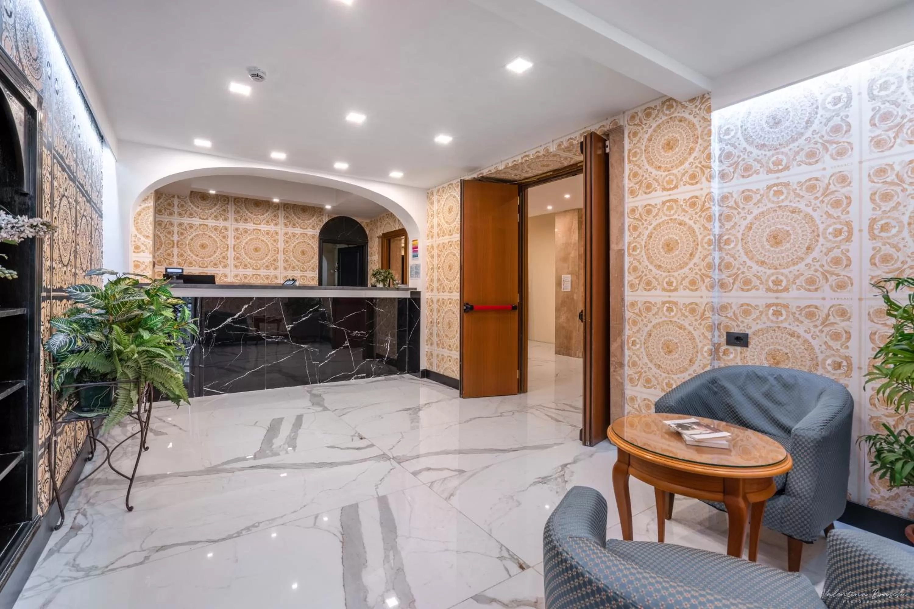 Lobby or reception in Hotel Spagna