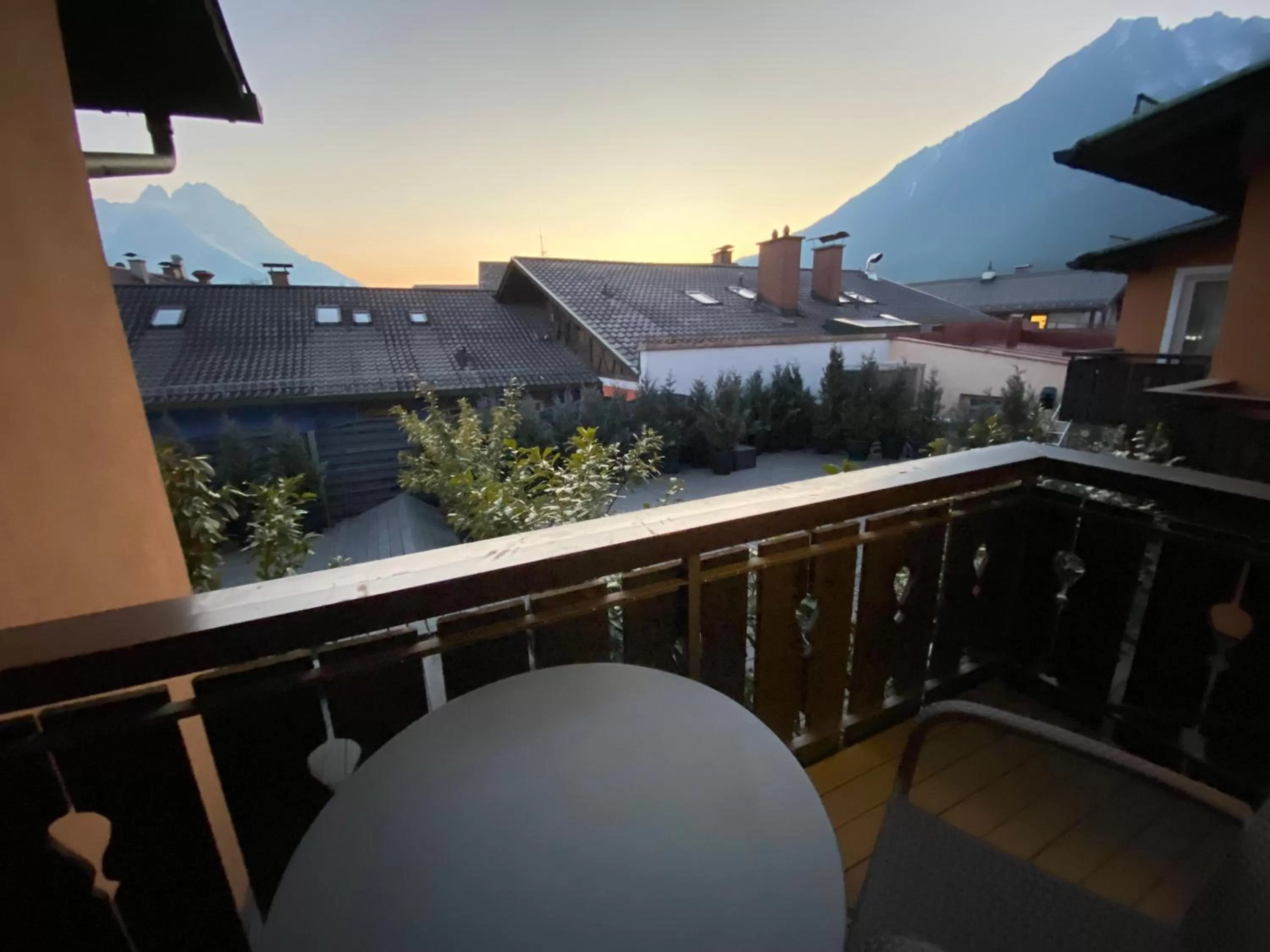 Balcony/Terrace in Atlas Posthotel