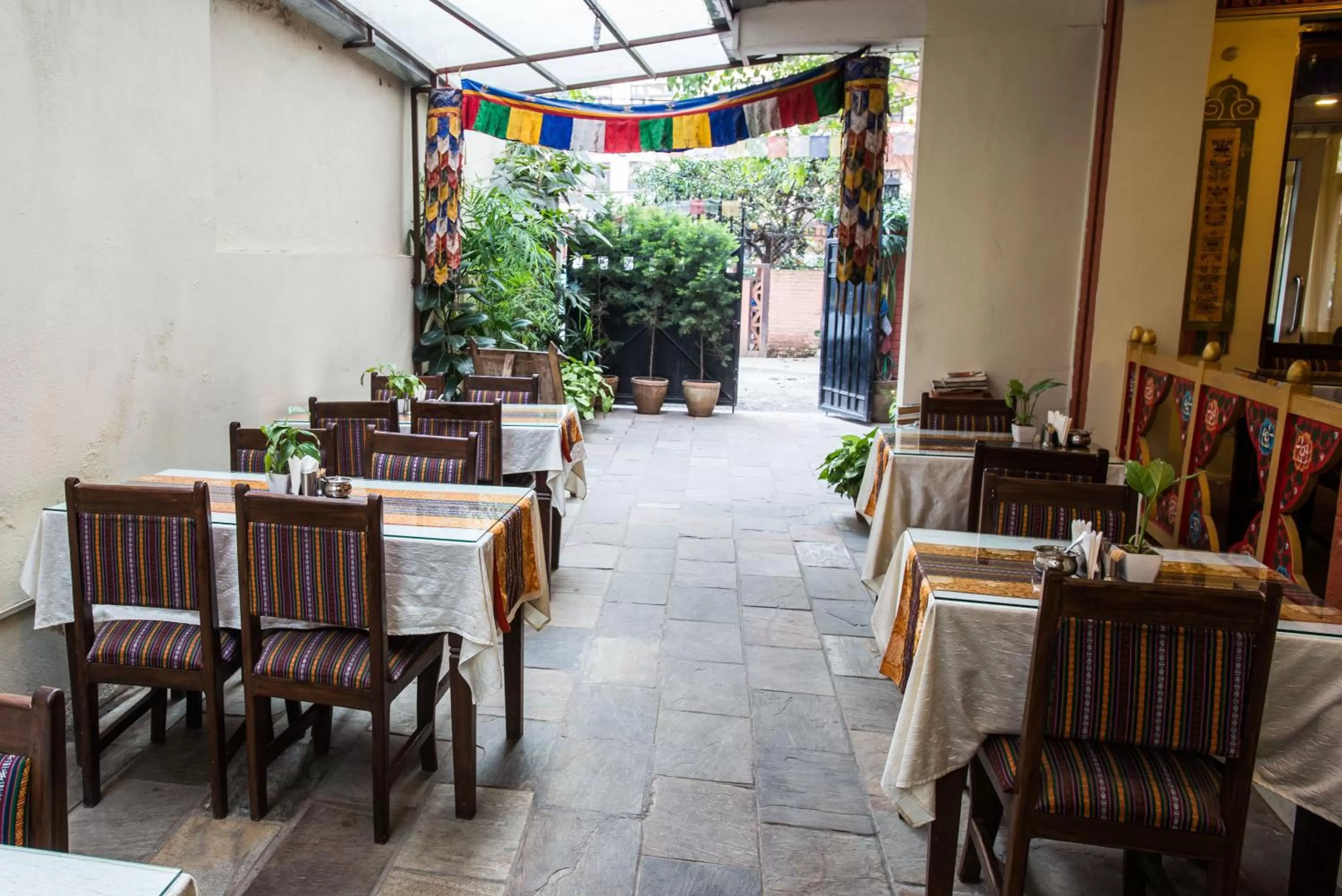 Dining area in Hotel Yambu kathmandu