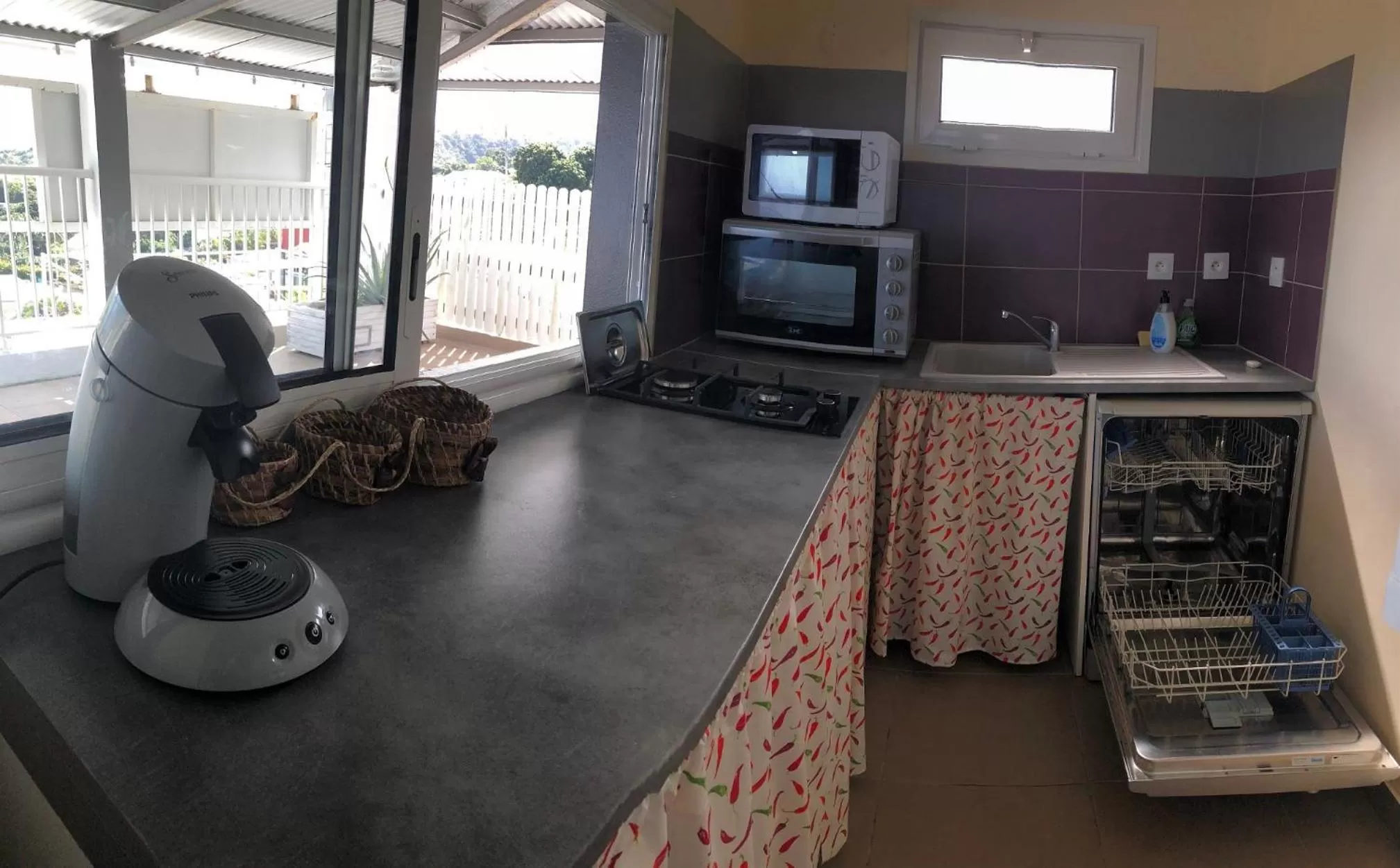 Seating Area in Hôtel Le Soleil Couchant