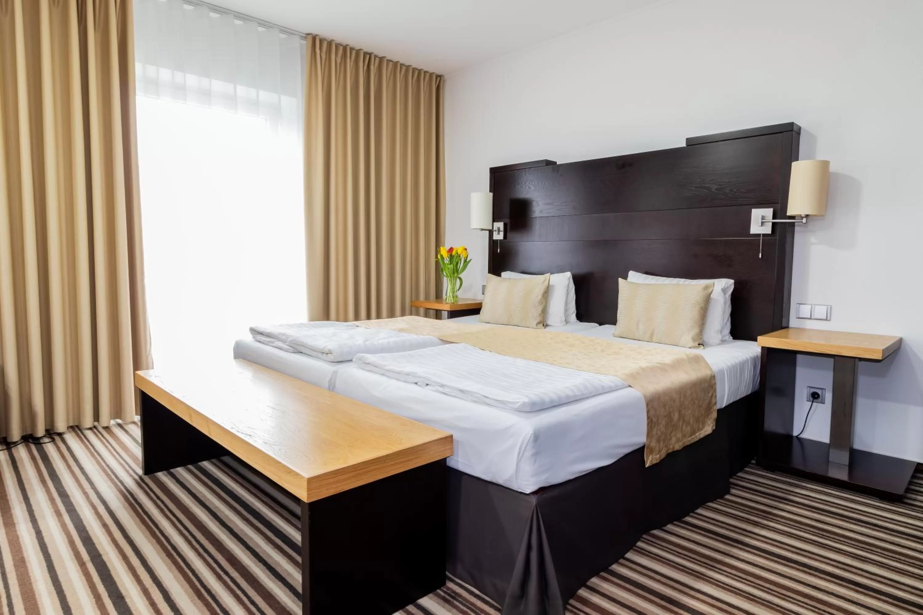 Bed in Parkhotel Plzen Congress Center