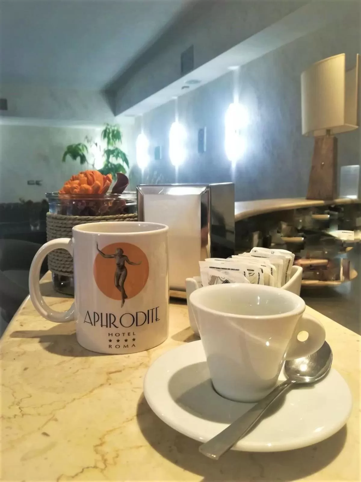 Lounge or bar in Hotel Aphrodite