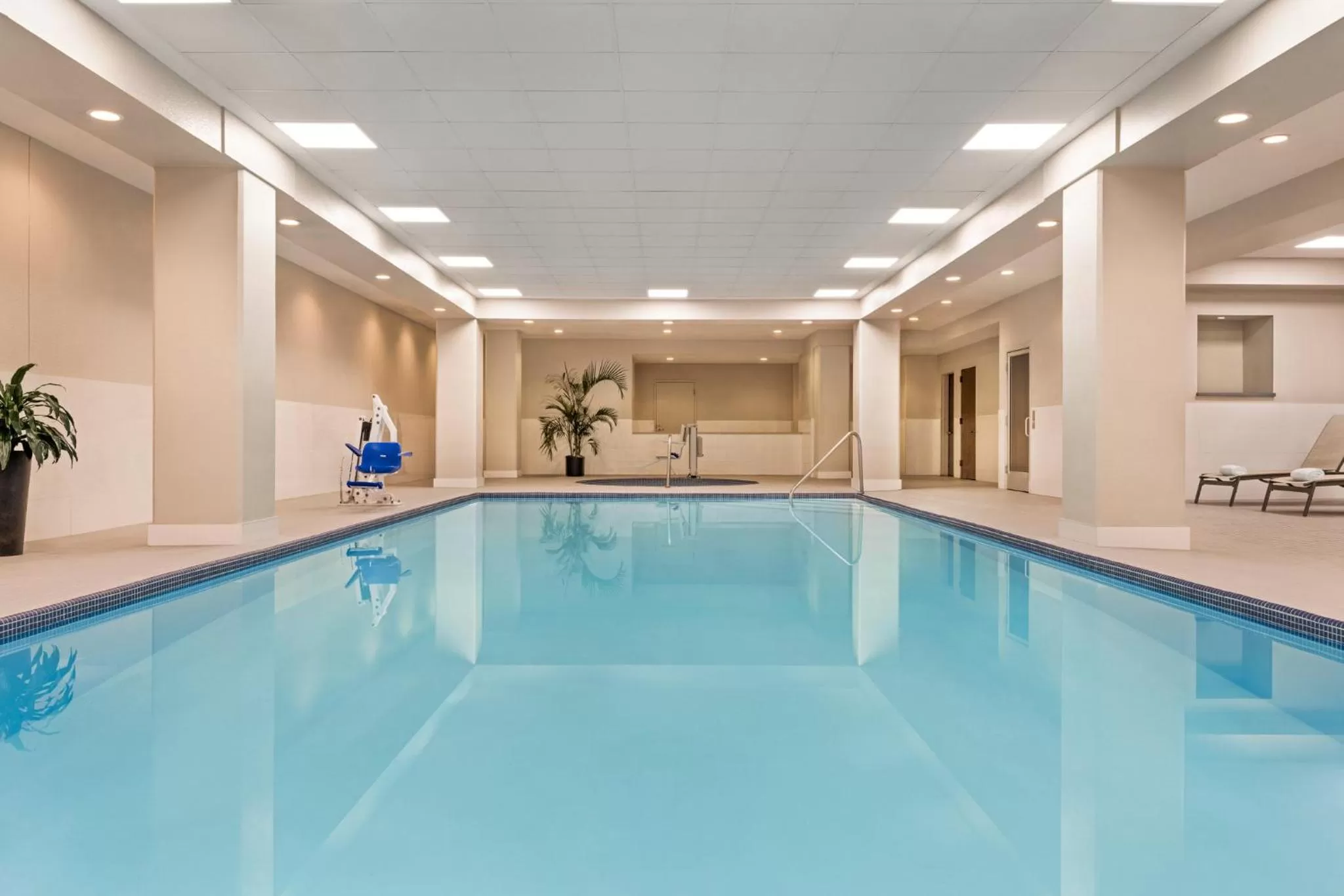 Swimming pool in Crowne Plaza Cleveland at Playhouse Square by IHG
