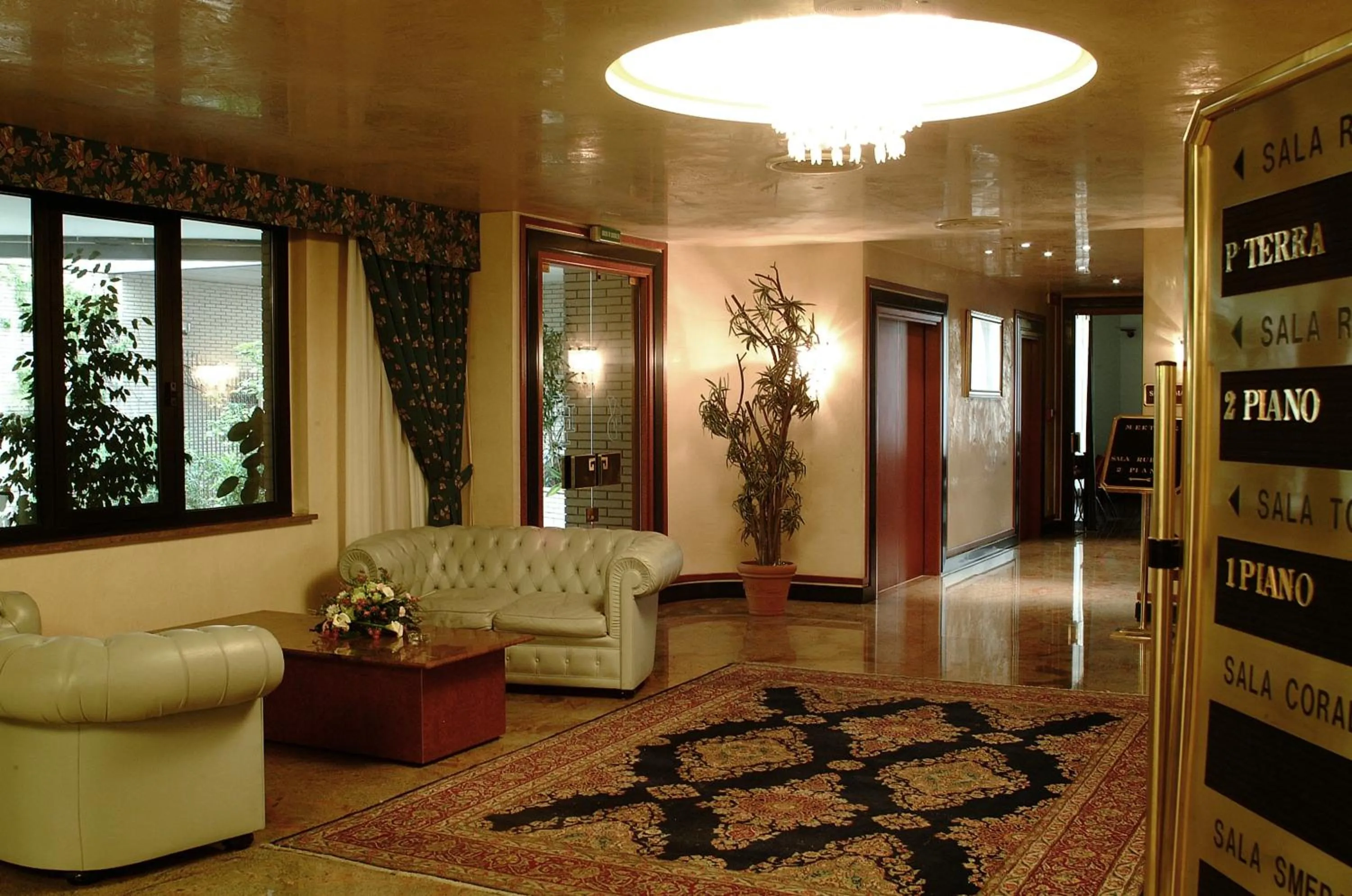 Lobby or reception in Hotel Leonardo Da Vinci