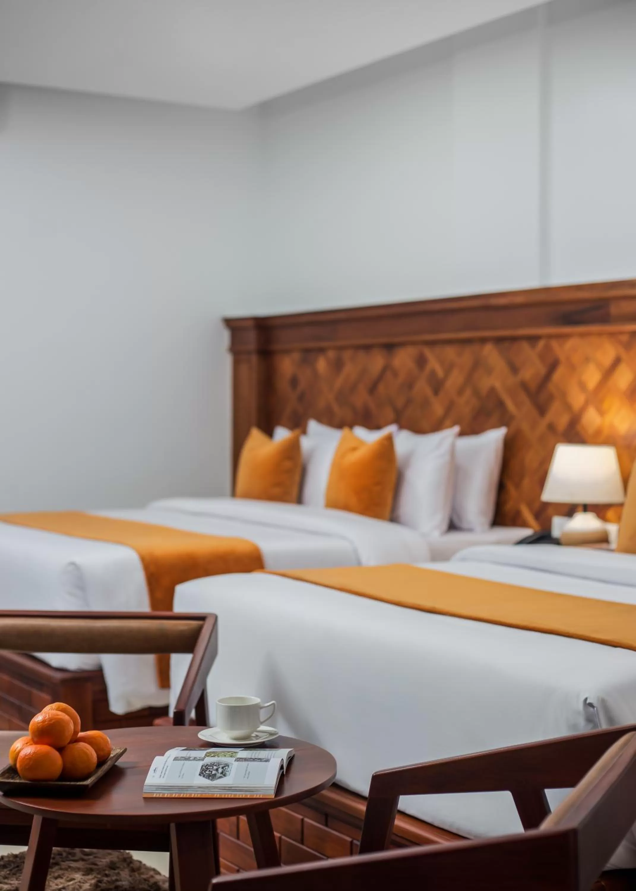 Decorative detail, Bed in Homewood Hotel