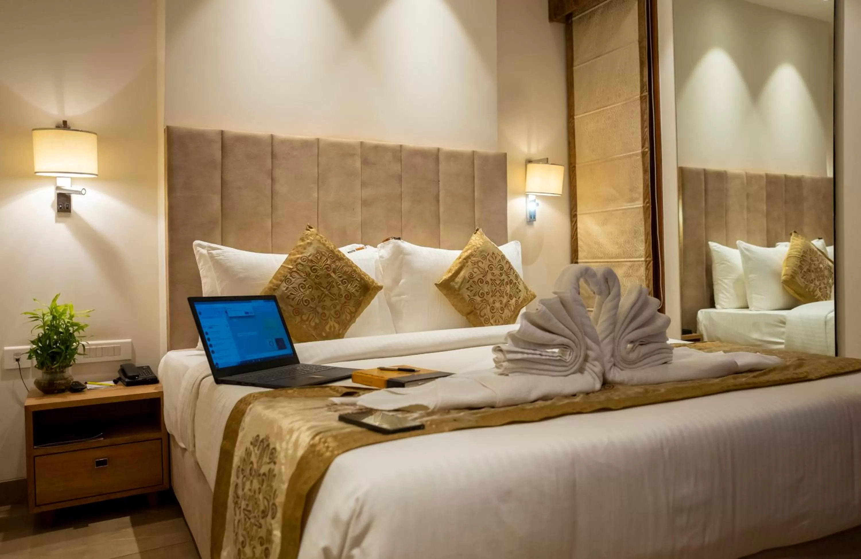 Bed in Celebrant Hotel