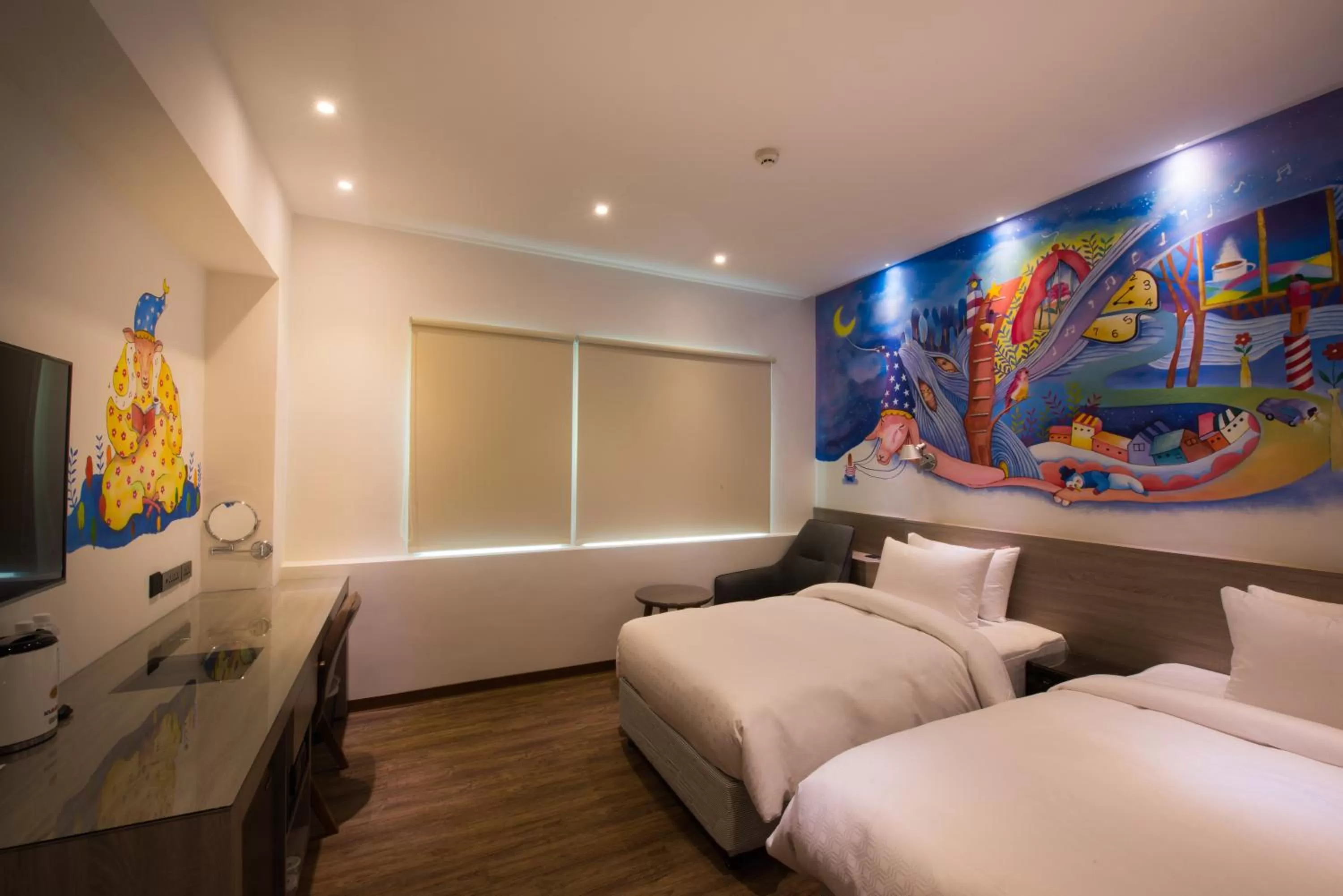 Photo of the whole room, Bed in Legend Hotel Kaohsiung Pier2