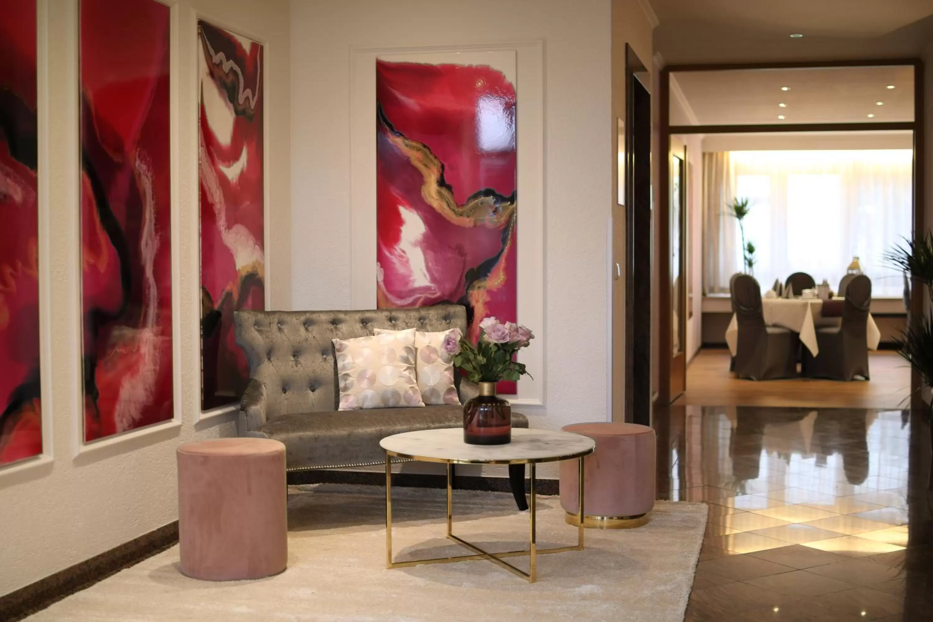 Lobby or reception in Boutique Hotel Beckenlehner