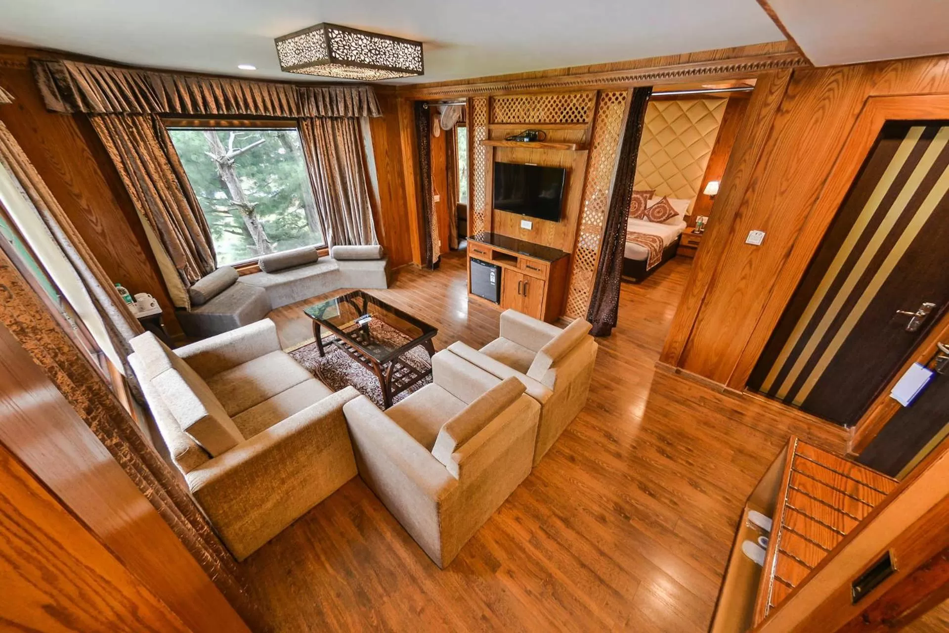 Seating Area in Royal Hillton Pahalgam