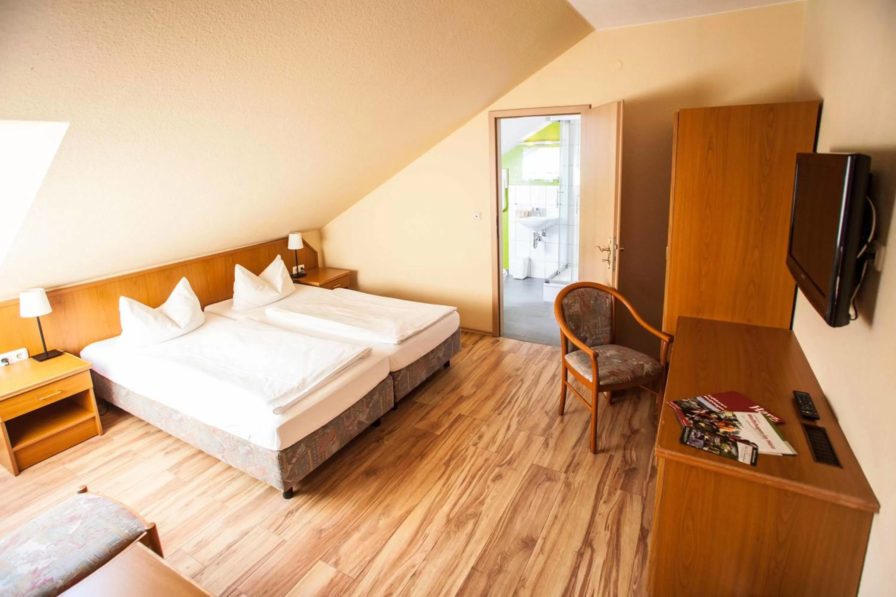 Photo of the whole room, Bed in Hotel Im Tannengrund