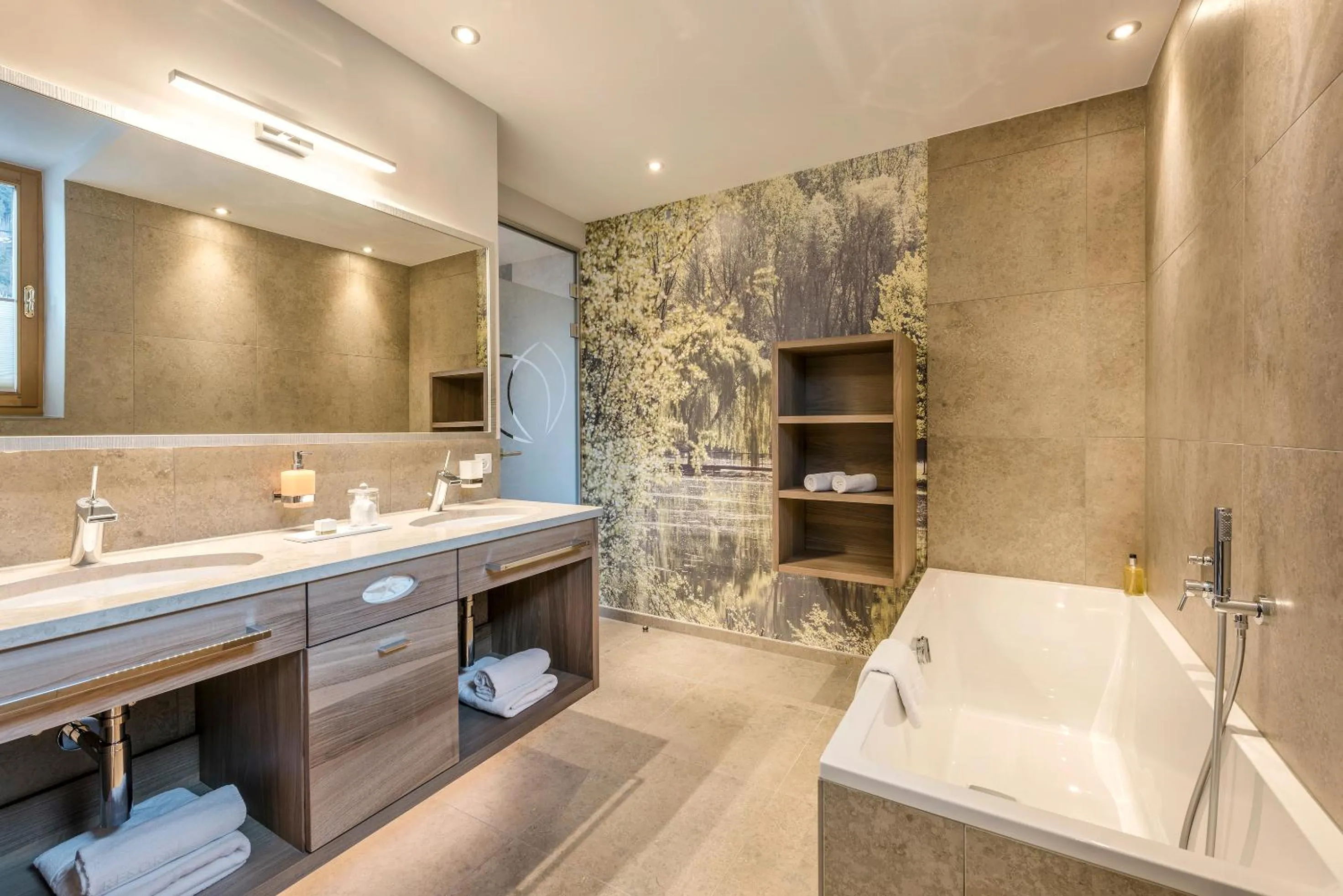 Bathroom in ALPIANA - green luxury Dolce Vita Hotel