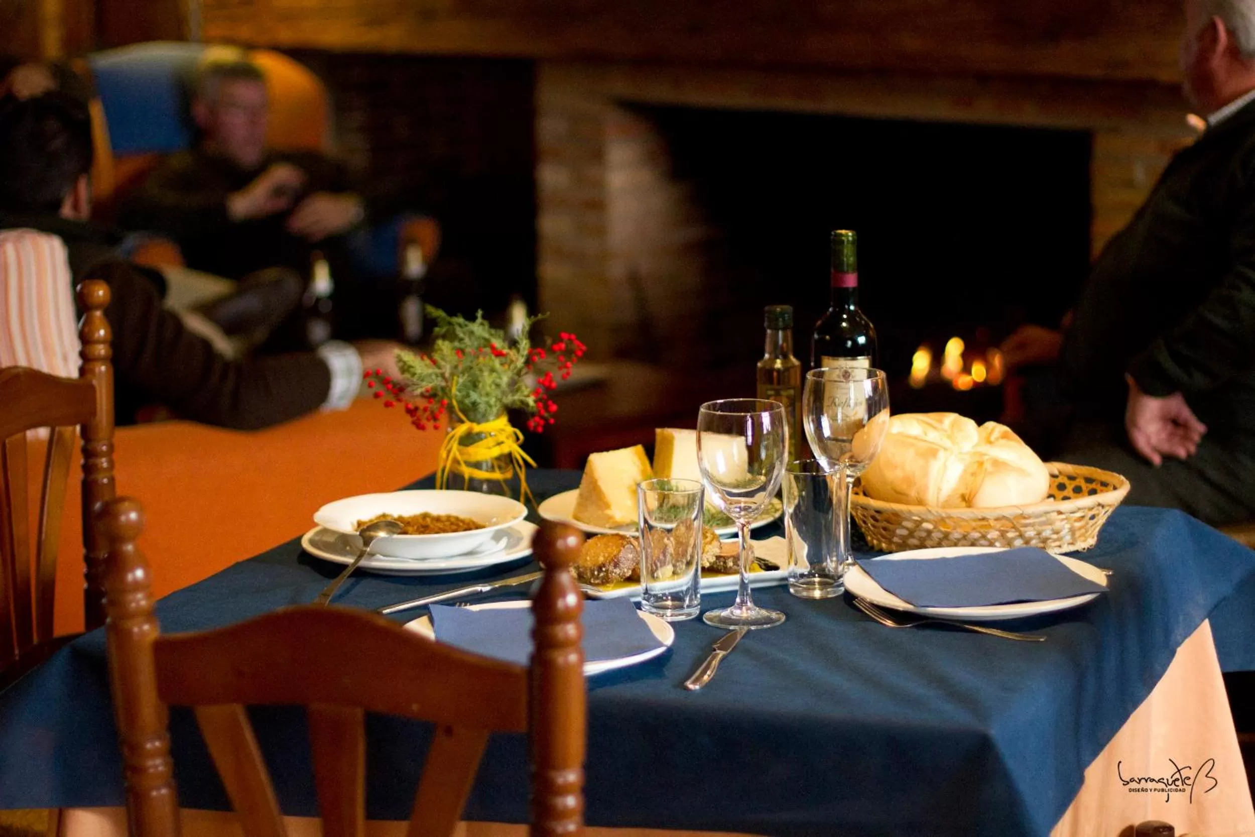 Food and drinks in La Casona del Abuelo Parra