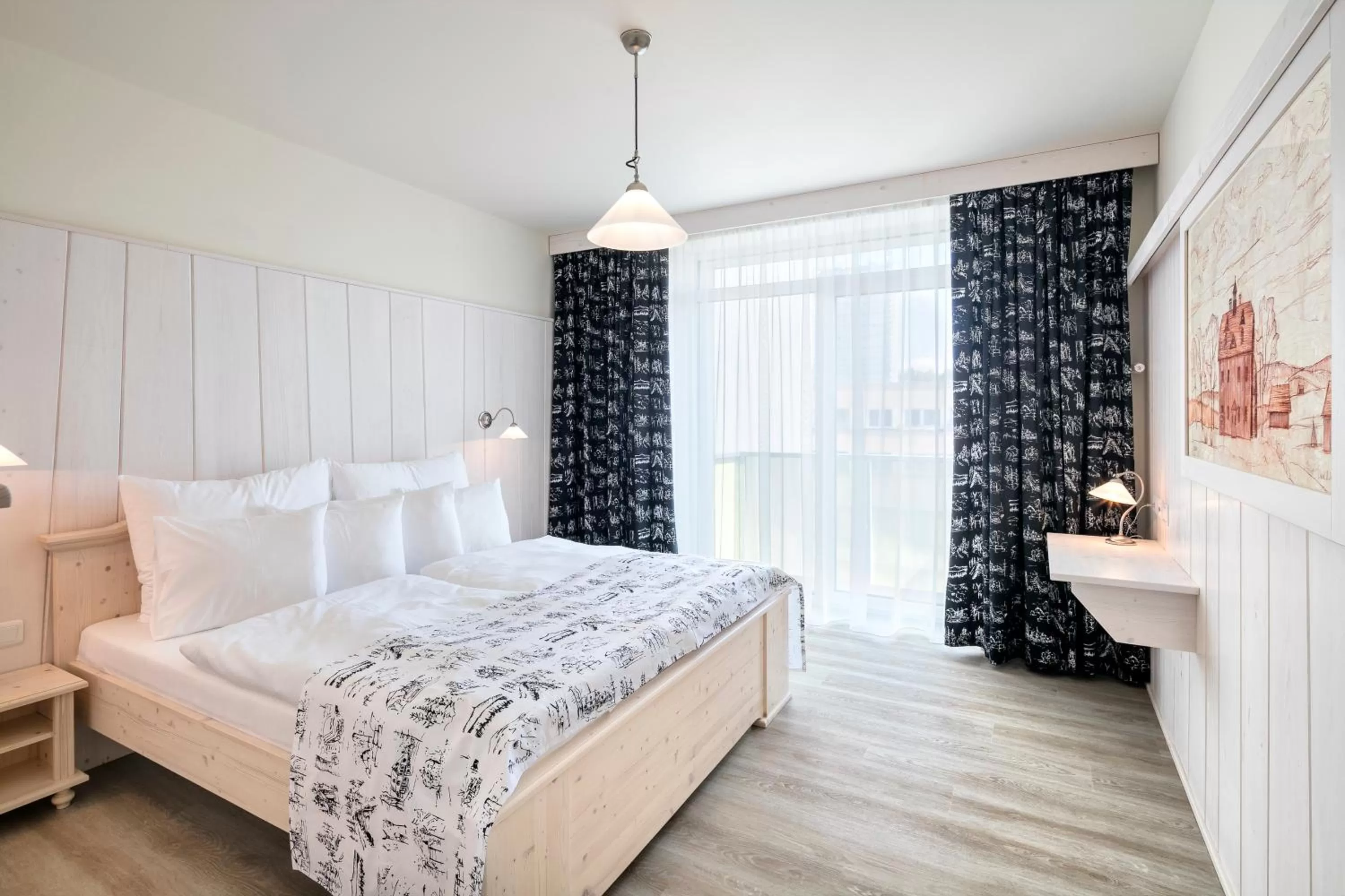 Bedroom, Bed in Pytloun Imperial Design Suites