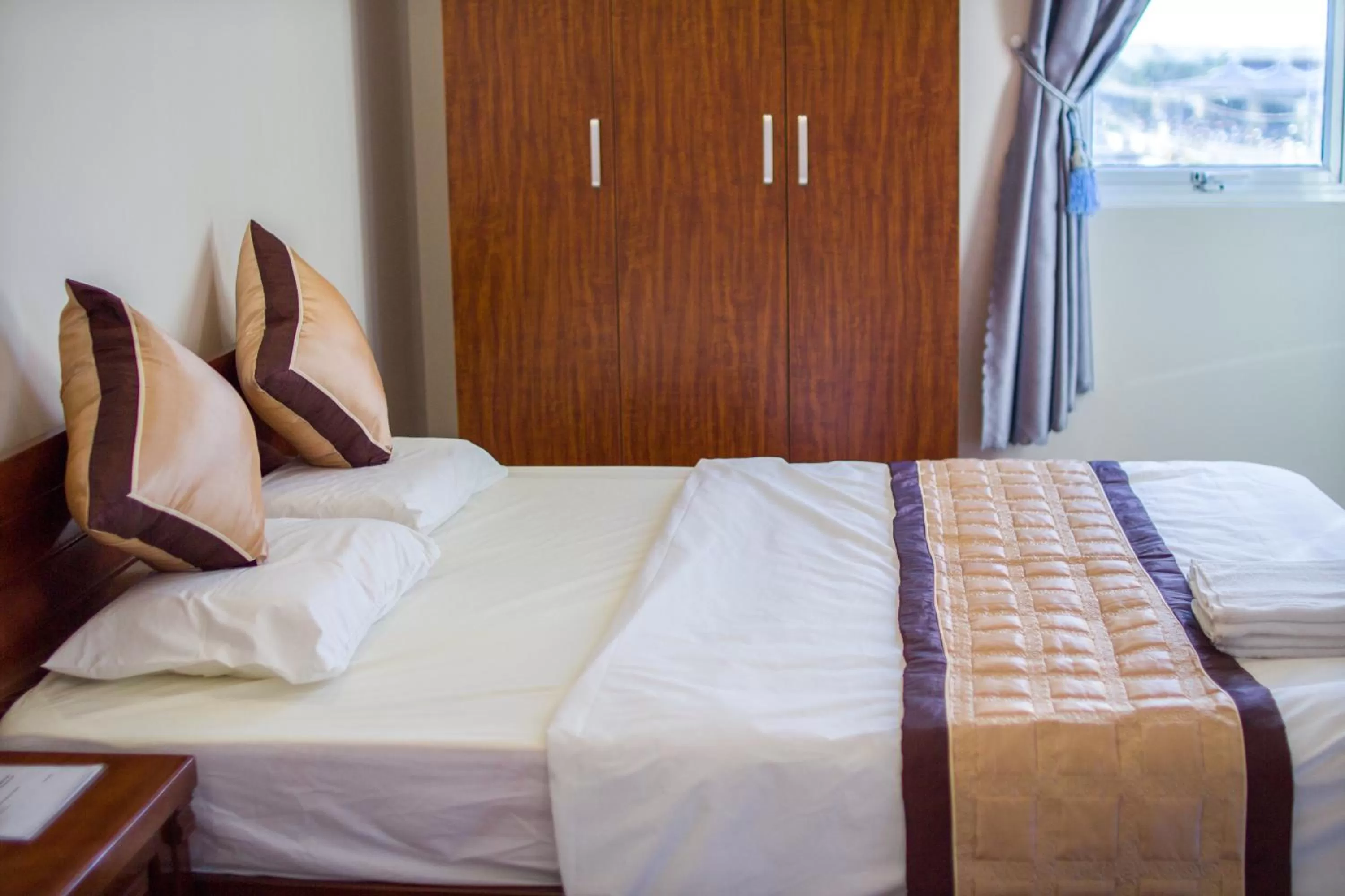 Bed in Hotel Nguyên Phước