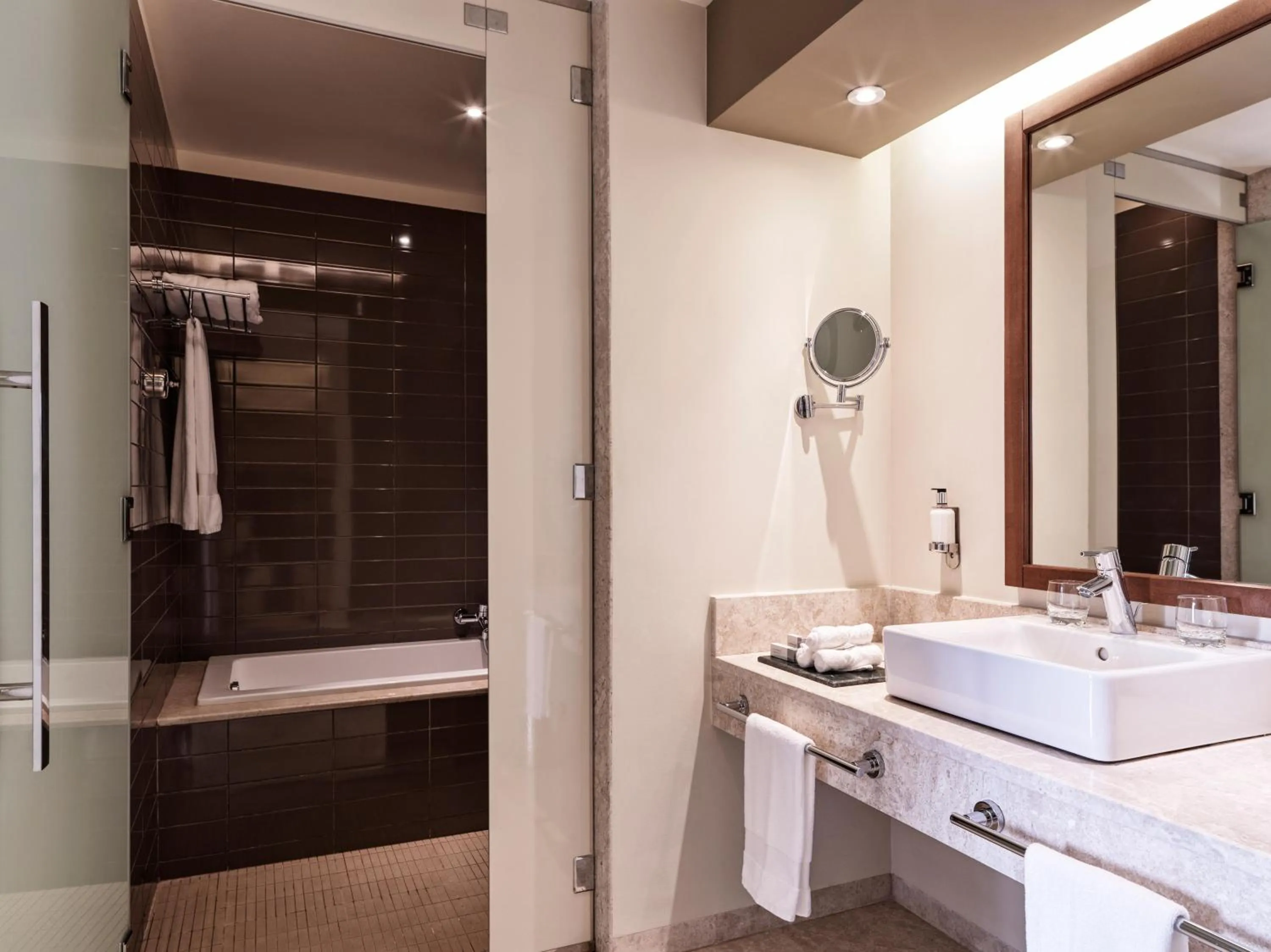 Shower in Fanar Hotel & Residences