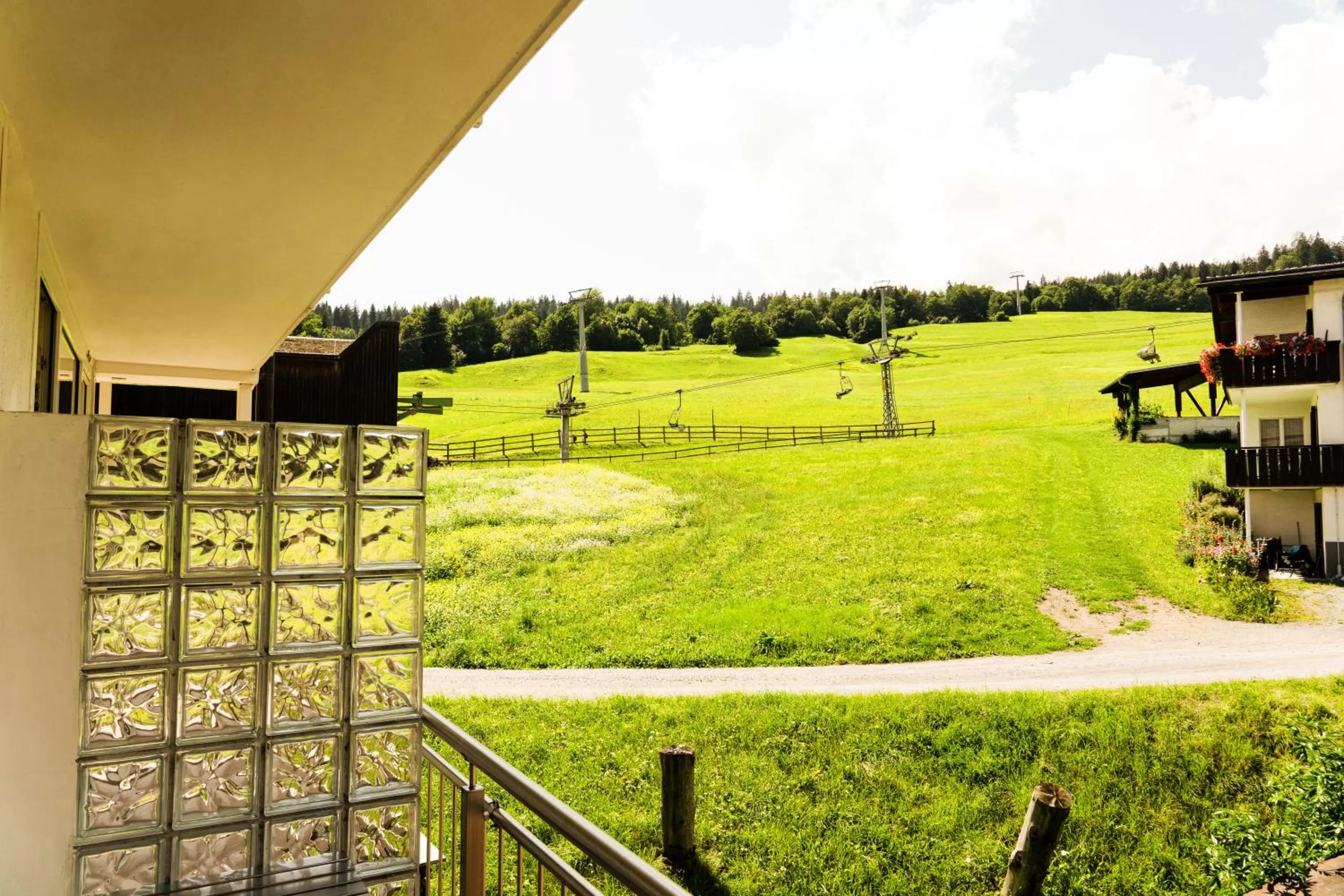 Garden view in Hillsite Smart Hotel Flims