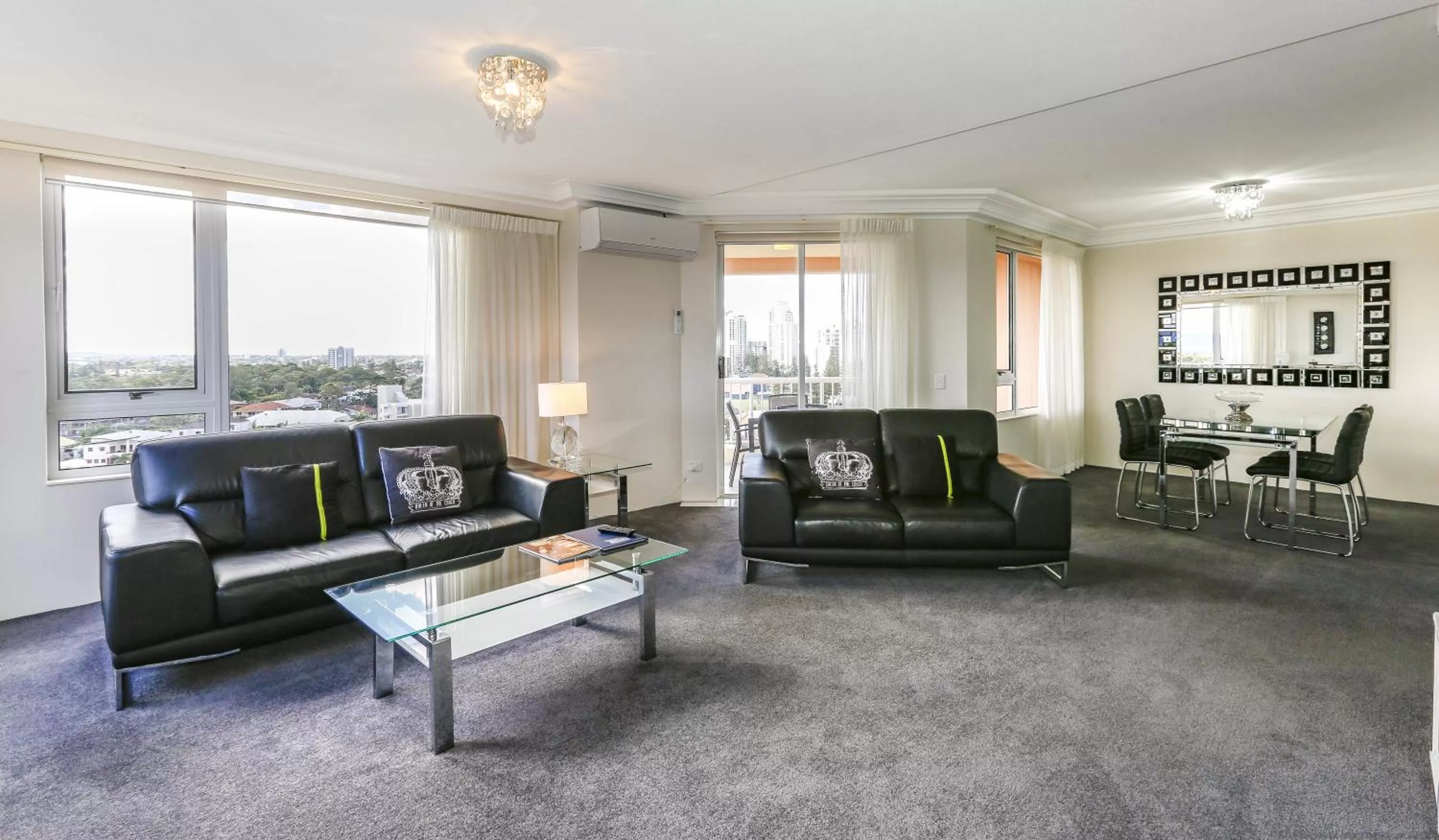 Living room in Belle Maison Apartments - Official