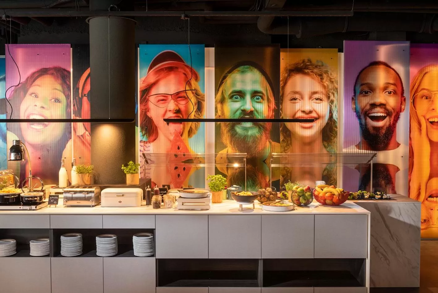 Food and drinks in ibis Styles Berlin Treptow