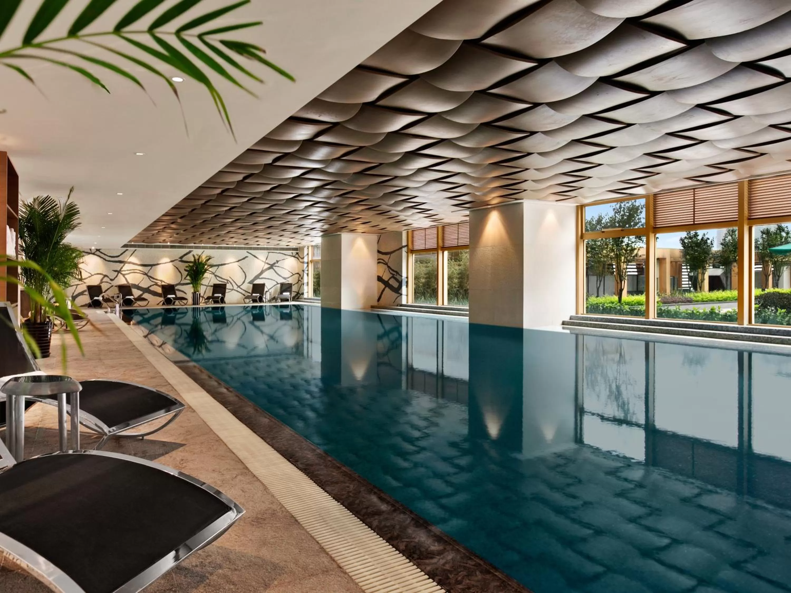 Swimming pool in Kempinski Hotel Chongqing