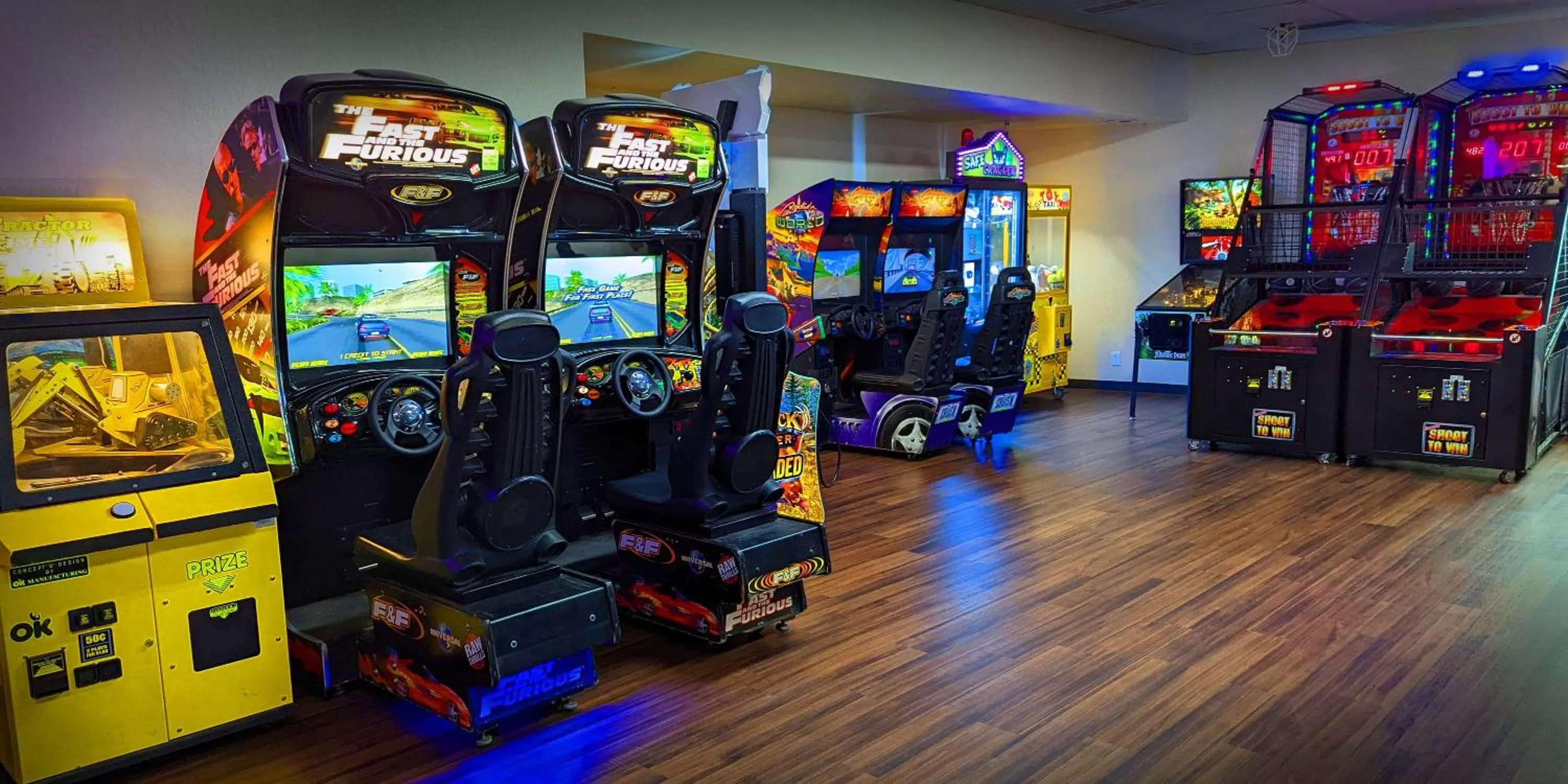 Game Room in Foothills Motel